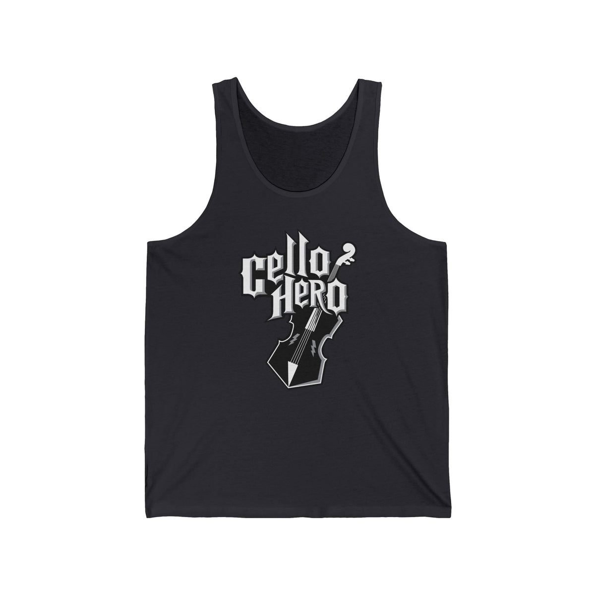 Cello Hero Unisex Tank - Adult & Kids T-Shirts, Sweatshirts & Hoodies apparel design preview 4