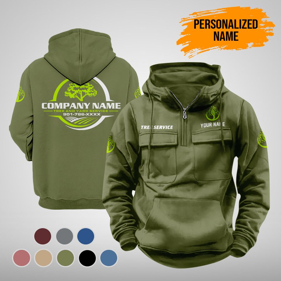 Personalized Name Lawn Care Multi Pocket Hoodie Unisex T-shirt, Sweatshirt, Hoodie, Long Sleeve Tee - T-Shirt, Sweatshirt, Hoodie