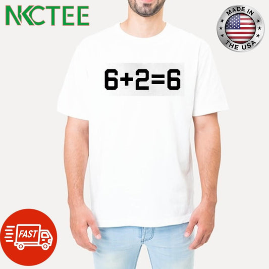 6 + 2 = 6 Baker Mayfield &amp; Emeka Egbuka shirt Unisex T-shirt, Sweatshirt, Hoodie, Long Sleeve Tee - T-Shirt, Sweatshirt, Hoodie