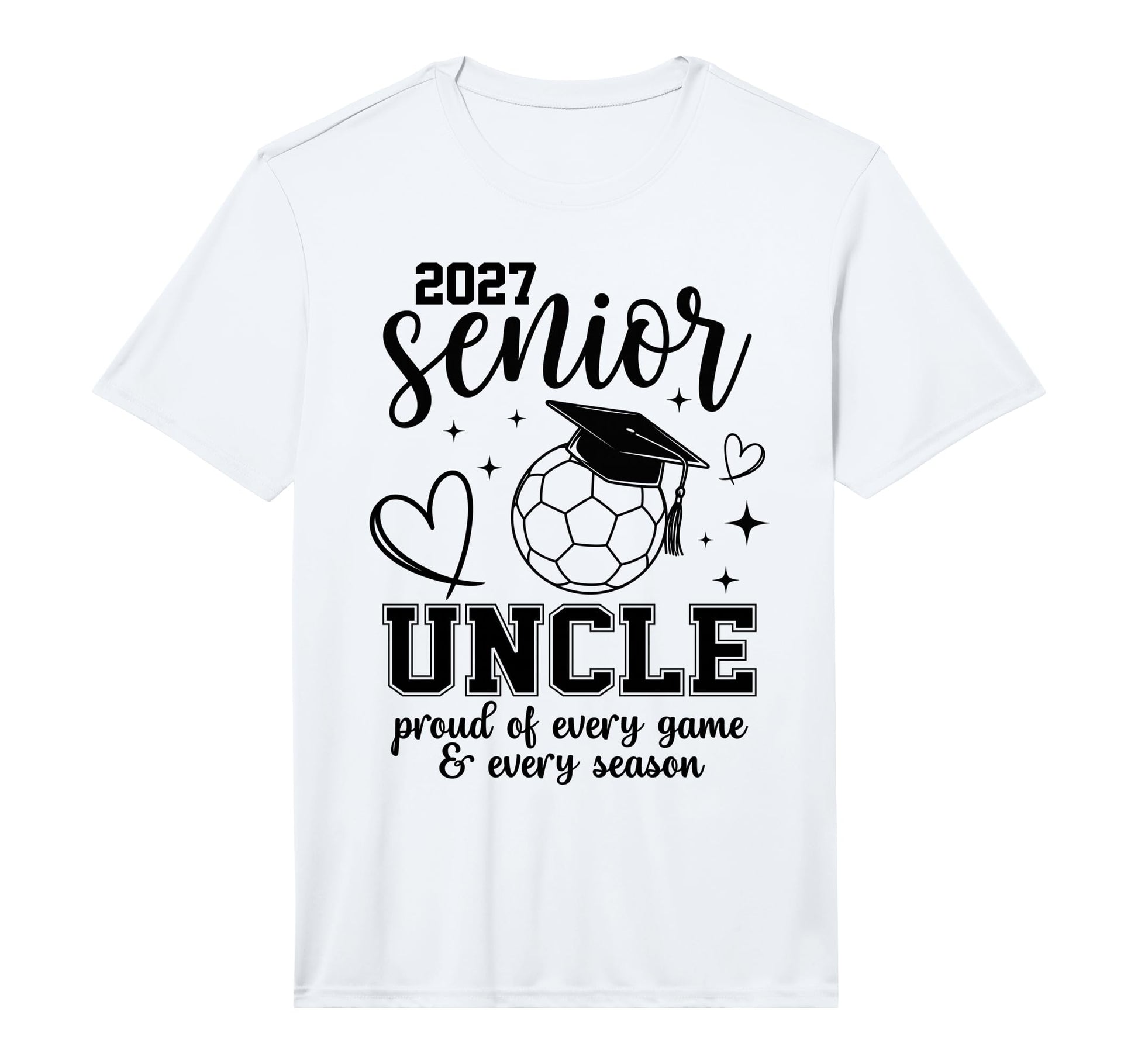 2027 Senior Soccer Uncle Proud Family T-Shirt - Unique Graphic Unisex - T-Shirt, Sweatshirt, Hoodie