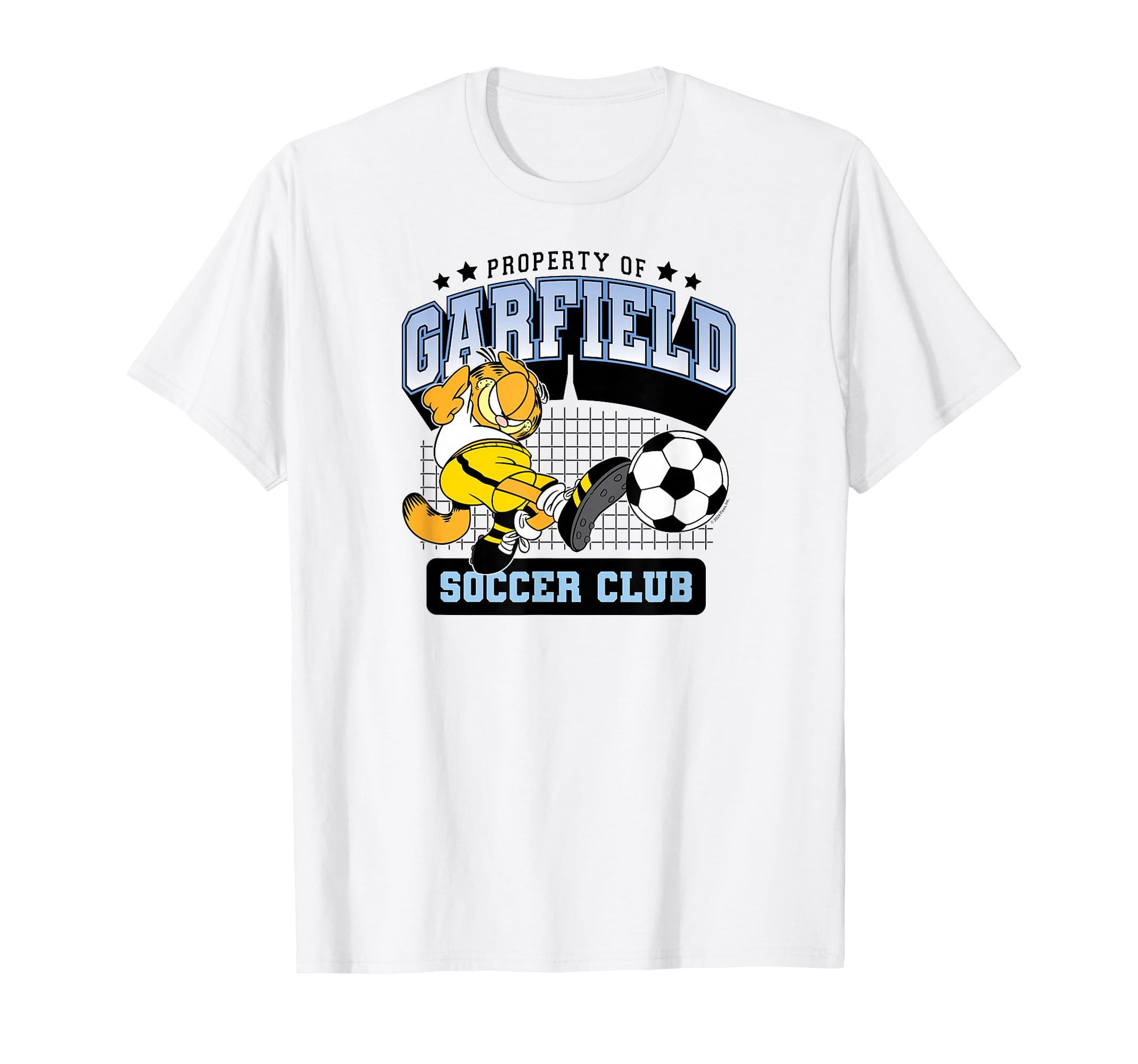 Garfield Soccer Club Goal Kick T-Shirt - Casual Everyday Wear Unisex - T-Shirt, Sweatshirt, Hoodie