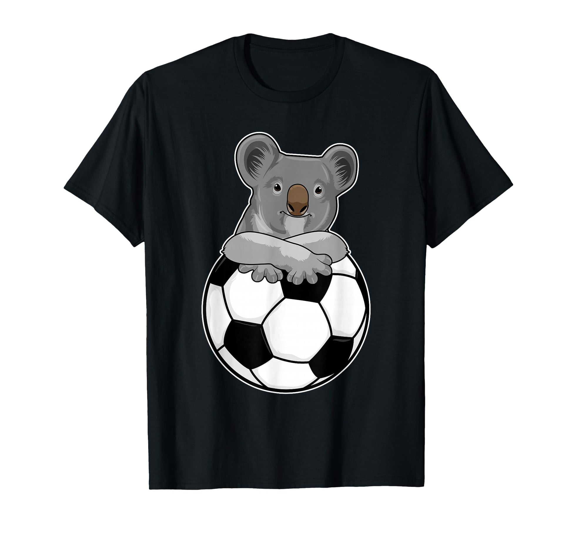 Koala Soccer Player Soccer Sports T-Shirt - Unique Graphic Men Women - T-Shirt, Sweatshirt, Hoodie