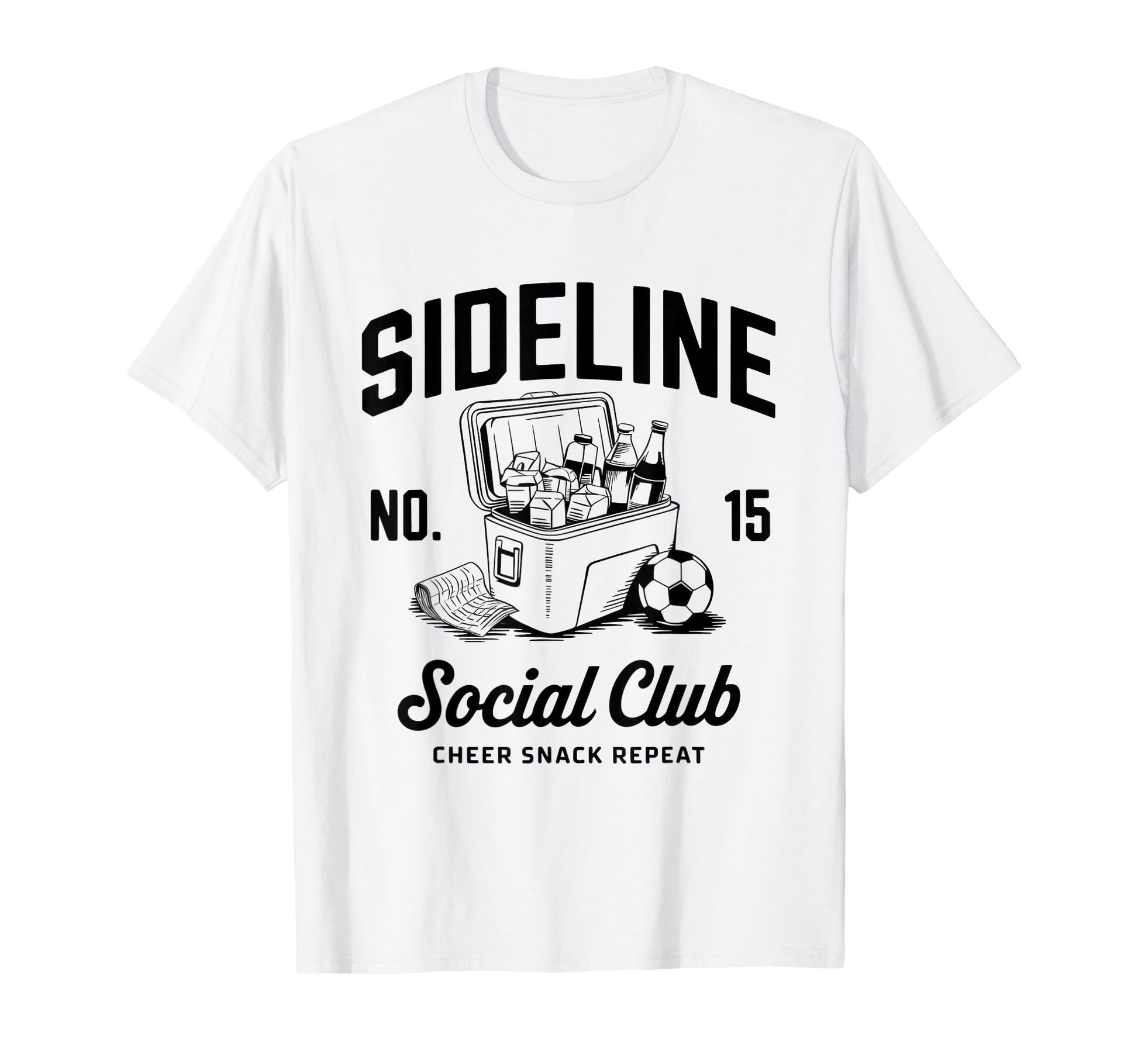 Sideline Social Club Soccer Mom Game T-Shirt - Novelty Apparel Men Women - T-Shirt, Sweatshirt, Hoodie