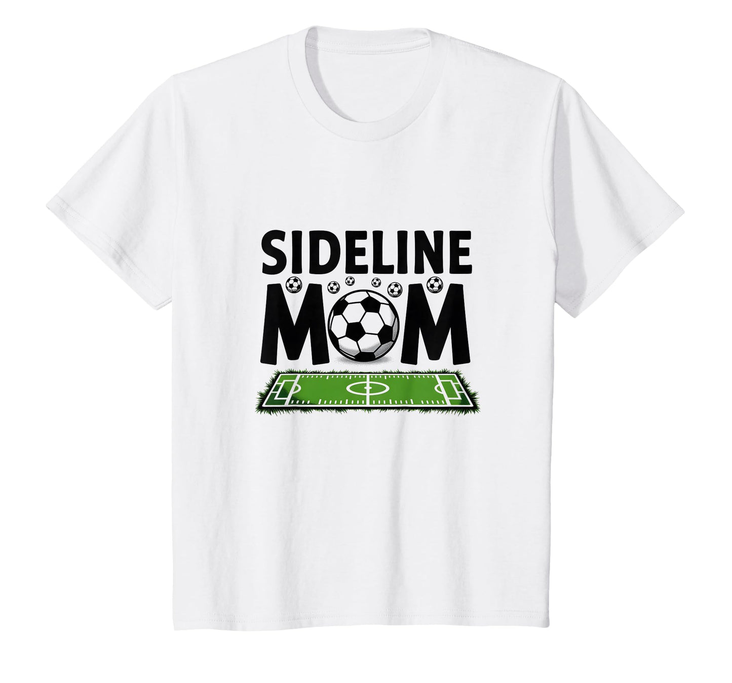 Soccer Mom Flag Football Sideline Sweatshirt - Trendy Graphic Unisex - T-Shirt, Sweatshirt, Hoodie