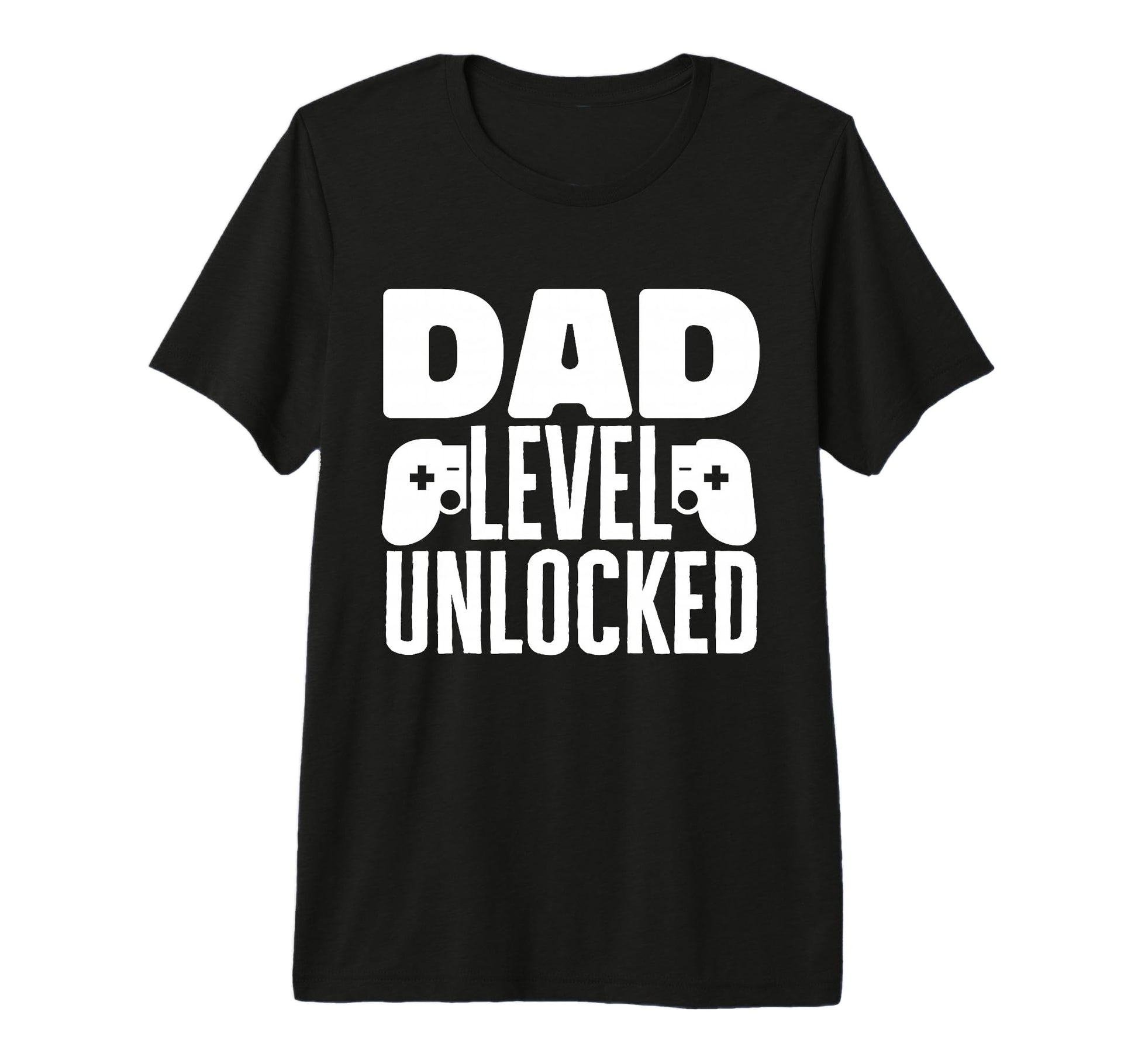 Mens Funny Dad Level Unlocked Fathers T-Shirt - Fun Novelty Design Unisex - T-Shirt, Sweatshirt, Hoodie