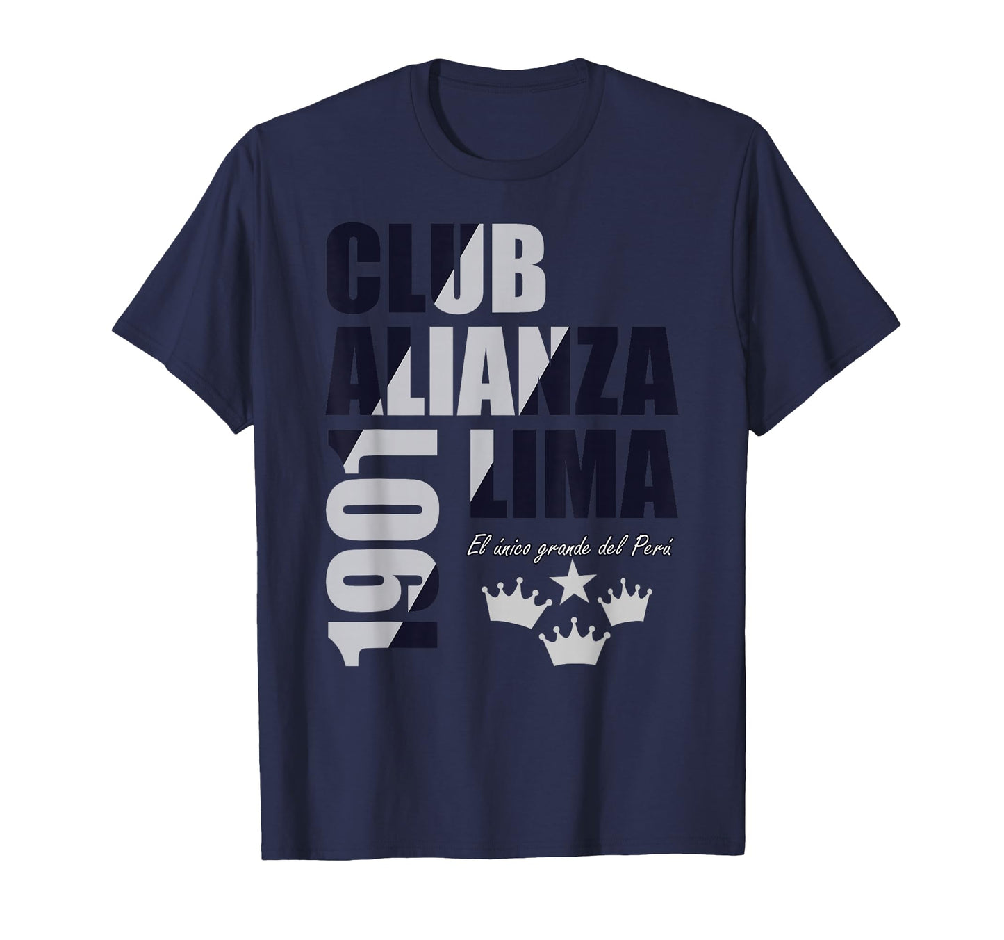 Club Alianza Lima Corazon Peruvian T-Shirt - Custom Art Print for Adults - T-Shirt, Sweatshirt, Hoodie