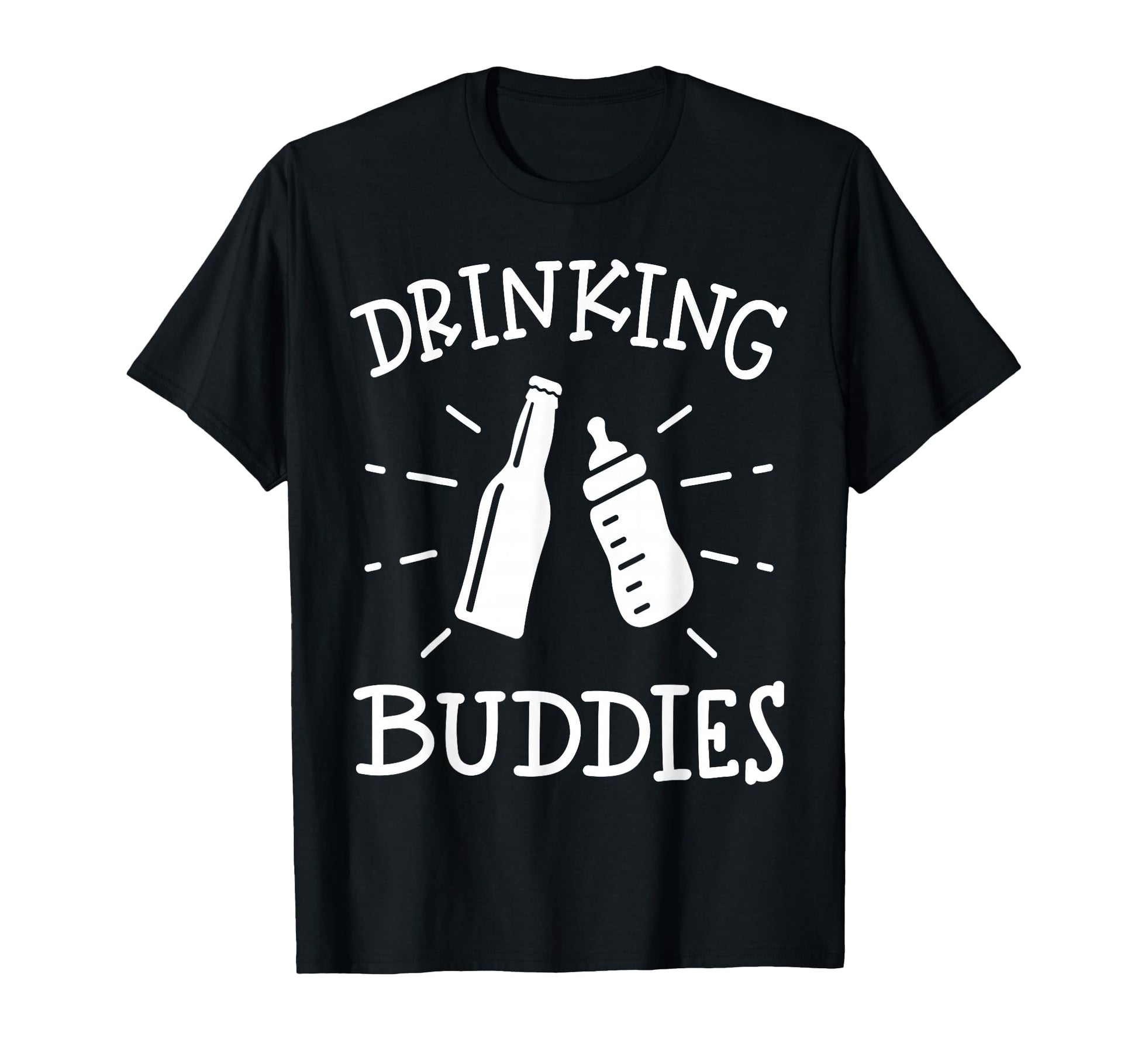 Drinking Buddies Family Matching T-Shirt - Casual Everyday Wear for Adults - T-Shirt, Sweatshirt, Hoodie