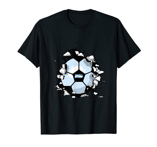 Argentina Football Flag Argentina T-Shirt - Streetwear Style for Adults - T-Shirt, Sweatshirt, Hoodie