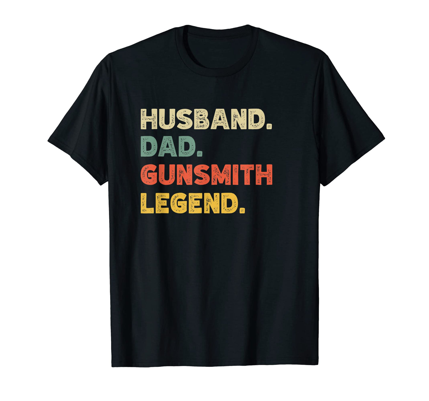 Mens Mens Funny Husband Dad Gunsmith Legend T-Shirt - Unique Graphic Unisex - T-Shirt, Sweatshirt, Hoodie