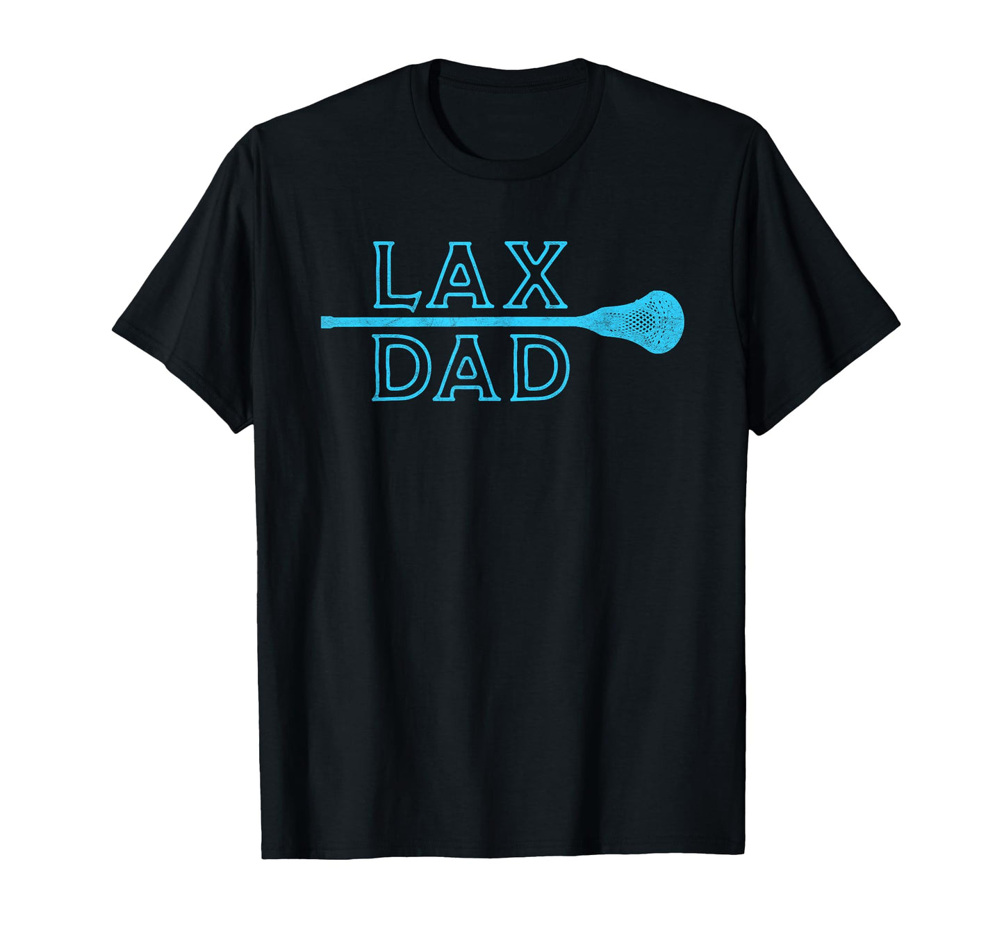 Lax Dad Lacrosse Stick Fan T-Shirt - Unique Graphic Men Women - T-Shirt, Sweatshirt, Hoodie