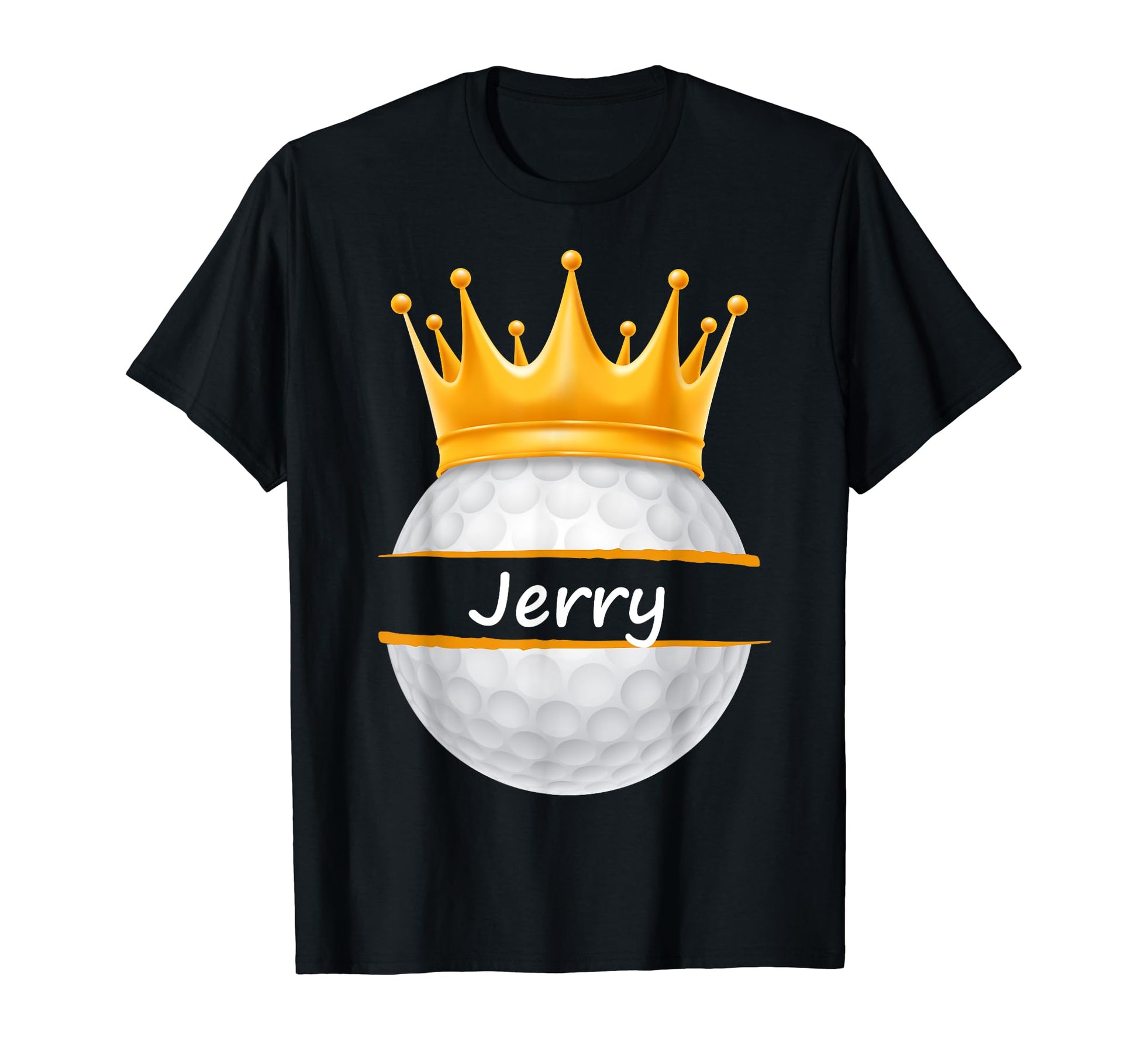Novelty Golf Personalized Name Jerry T-Shirt - Graphic Print Men Women - T-Shirt, Sweatshirt, Hoodie