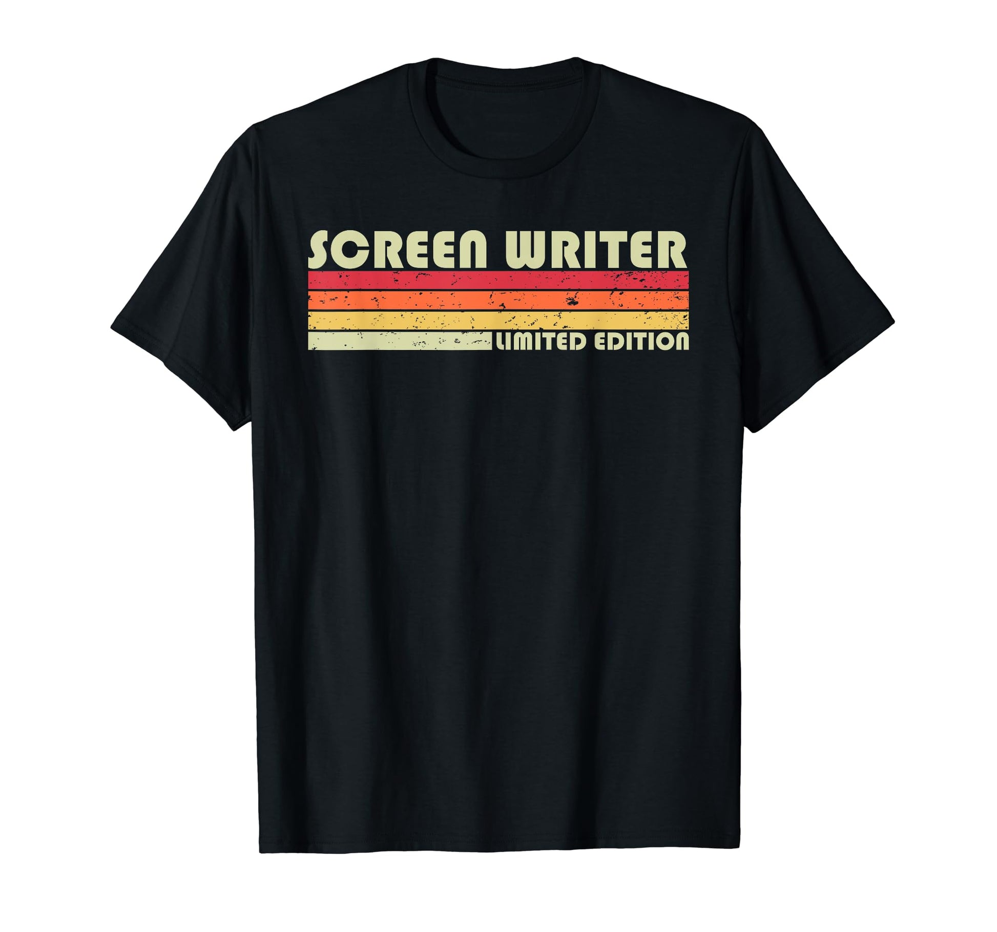 Screen Writer Funny Job Title T-Shirt - Minimalist Print Men Women - T-Shirt, Sweatshirt, Hoodie