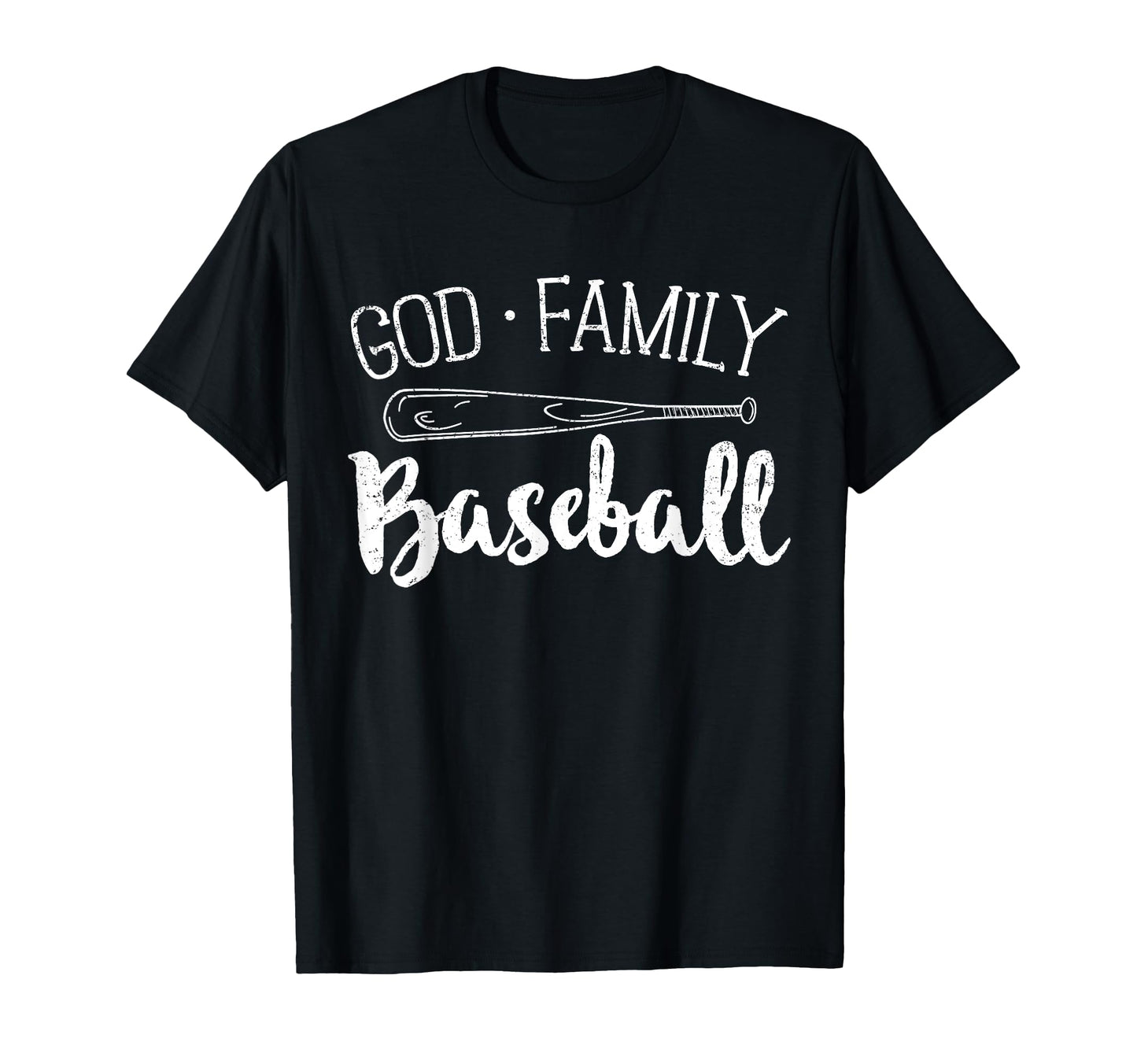 God Family Baseball Mom Mother Dad Father T-Shirt - Unique Graphic Unisex - T-Shirt, Sweatshirt, Hoodie