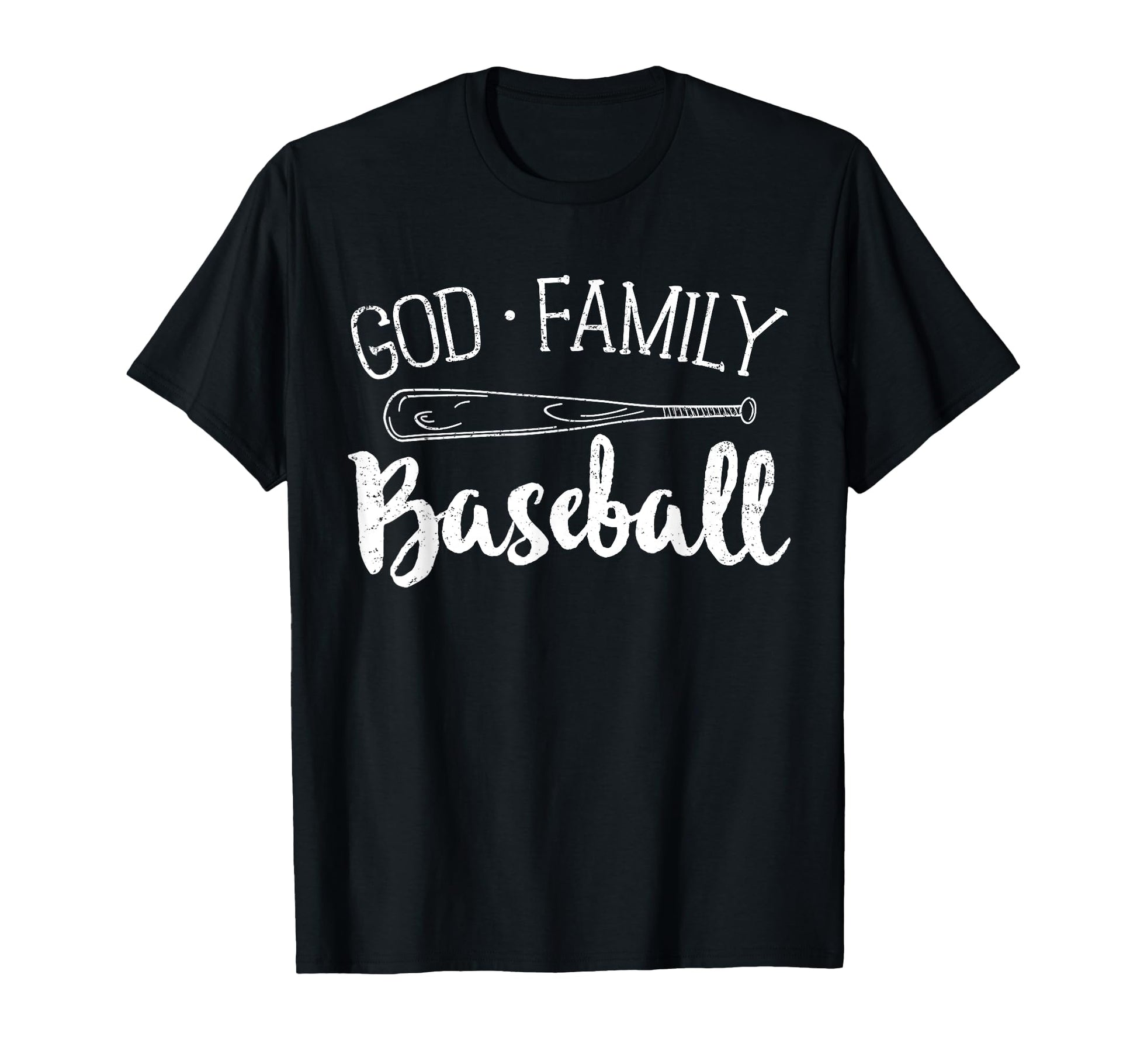 God Family Baseball Mom Mother Dad Father T-Shirt - Unique Graphic Unisex - T-Shirt, Sweatshirt, Hoodie