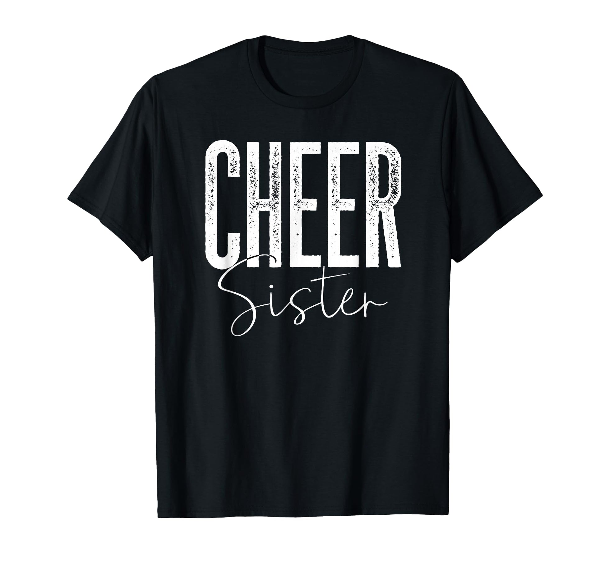 Cheer Sister Colorful Proud Sister T-Shirt - Aesthetic Graphic for Adults - T-Shirt, Sweatshirt, Hoodie