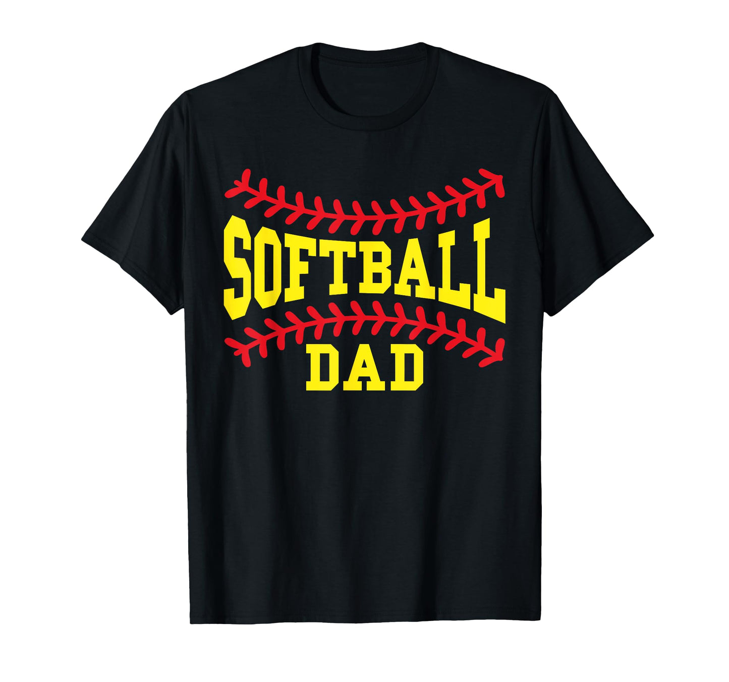 Softball Dad Laces Matching Family T-Shirt - Streetwear Style for Adults - T-Shirt, Sweatshirt, Hoodie