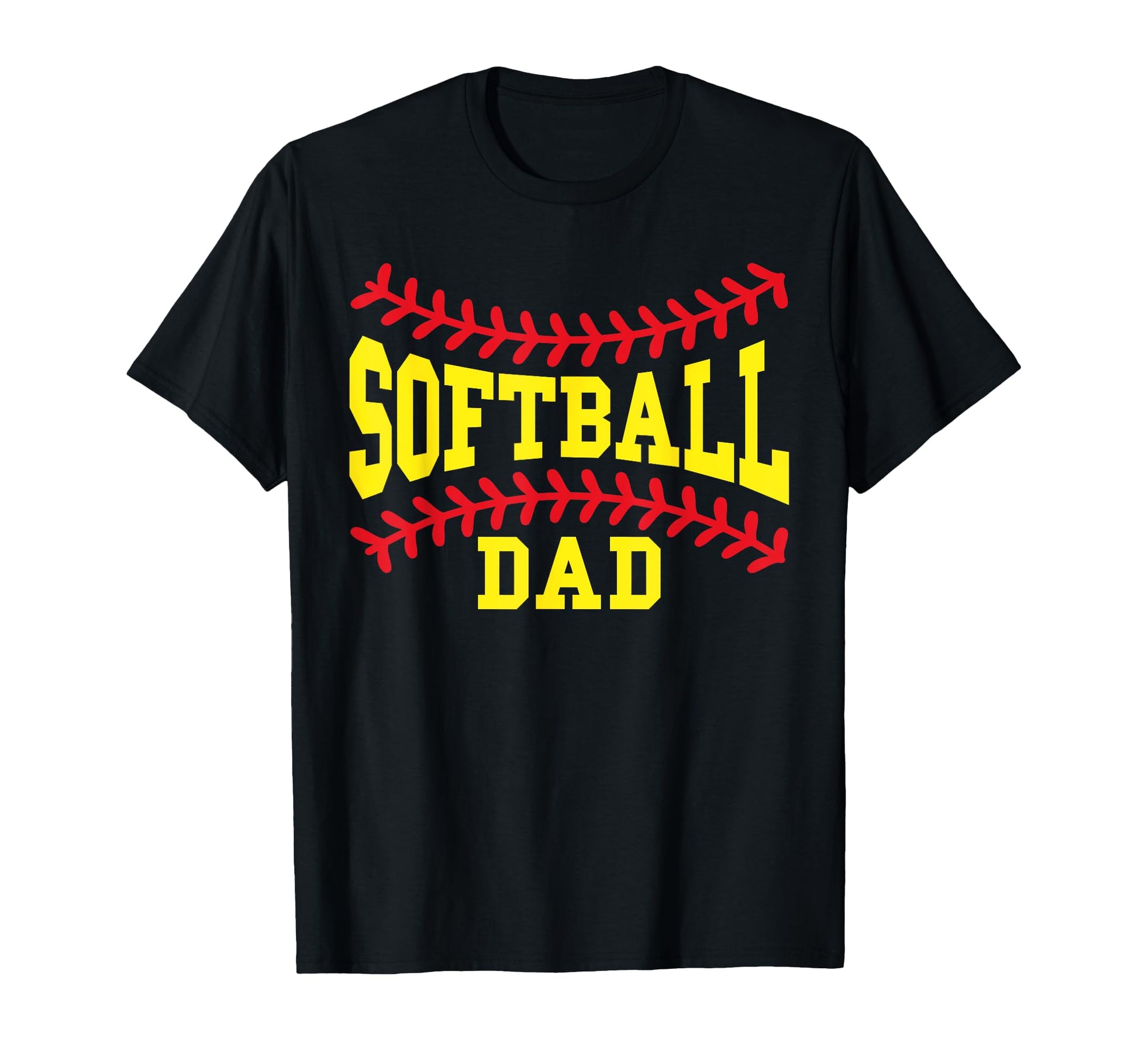 Softball Dad Laces Matching Family T-Shirt - Streetwear Style for Adults - T-Shirt, Sweatshirt, Hoodie