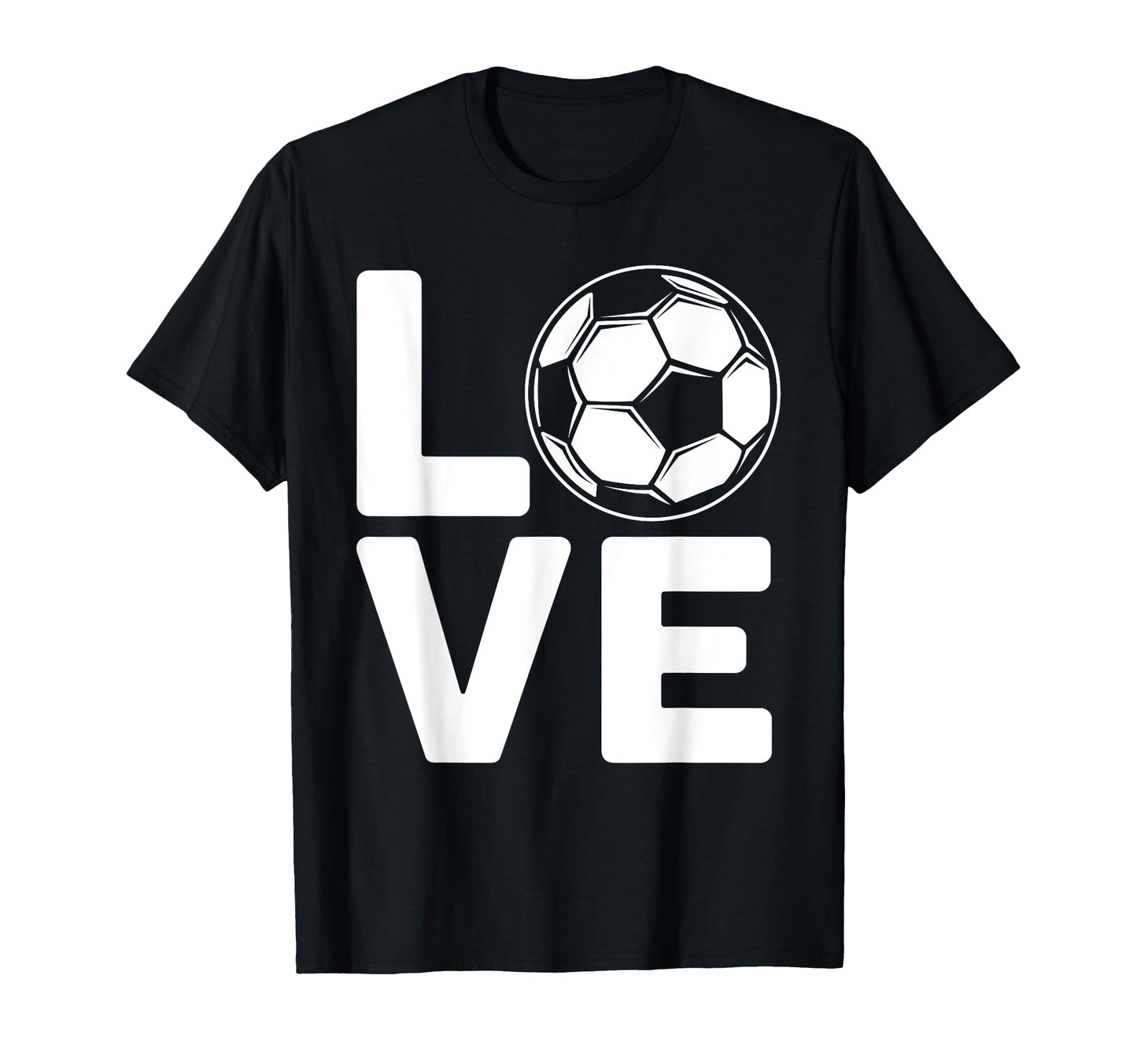 Love Football Or Soccer T-Shirt - Graphic Print Men Women - T-Shirt, Sweatshirt, Hoodie