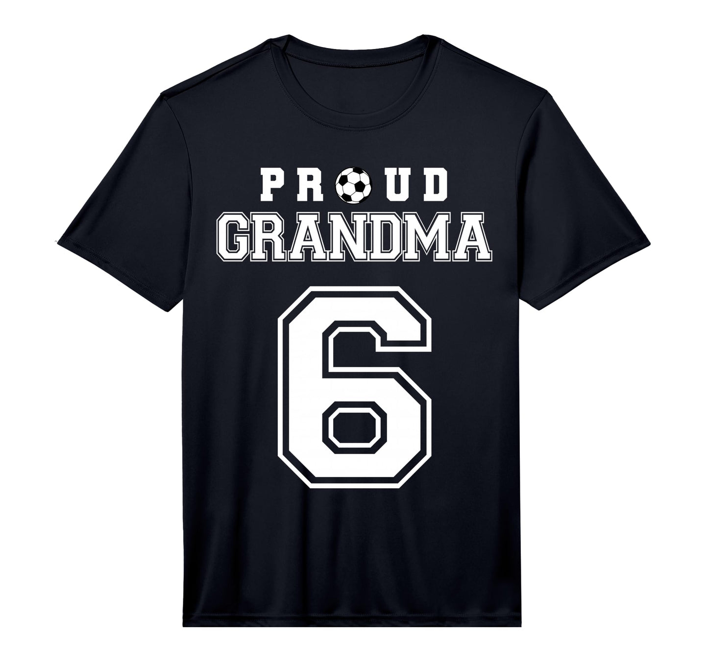 Number 6 Custom Proud Soccer Futbol T-Shirt - Aesthetic Graphic Men Women - T-Shirt, Sweatshirt, Hoodie