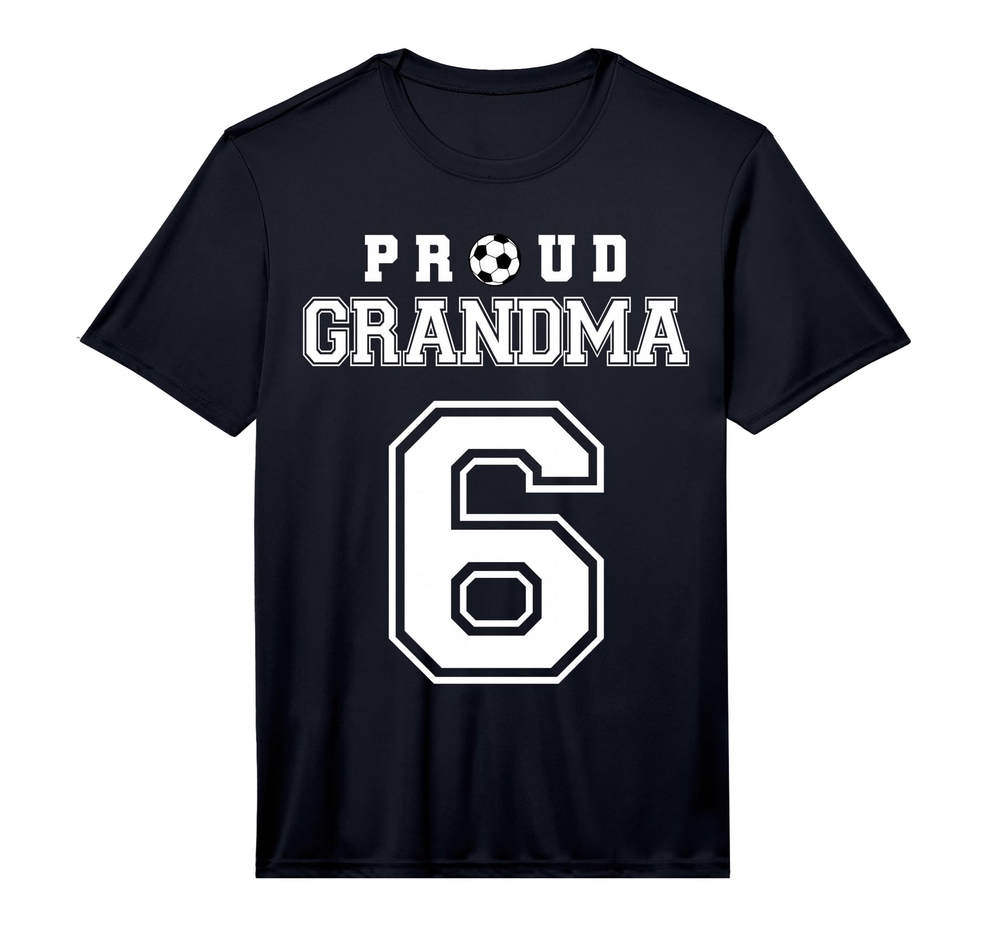 Number 6 Custom Proud Soccer Futbol T-Shirt - Aesthetic Graphic Men Women - T-Shirt, Sweatshirt, Hoodie