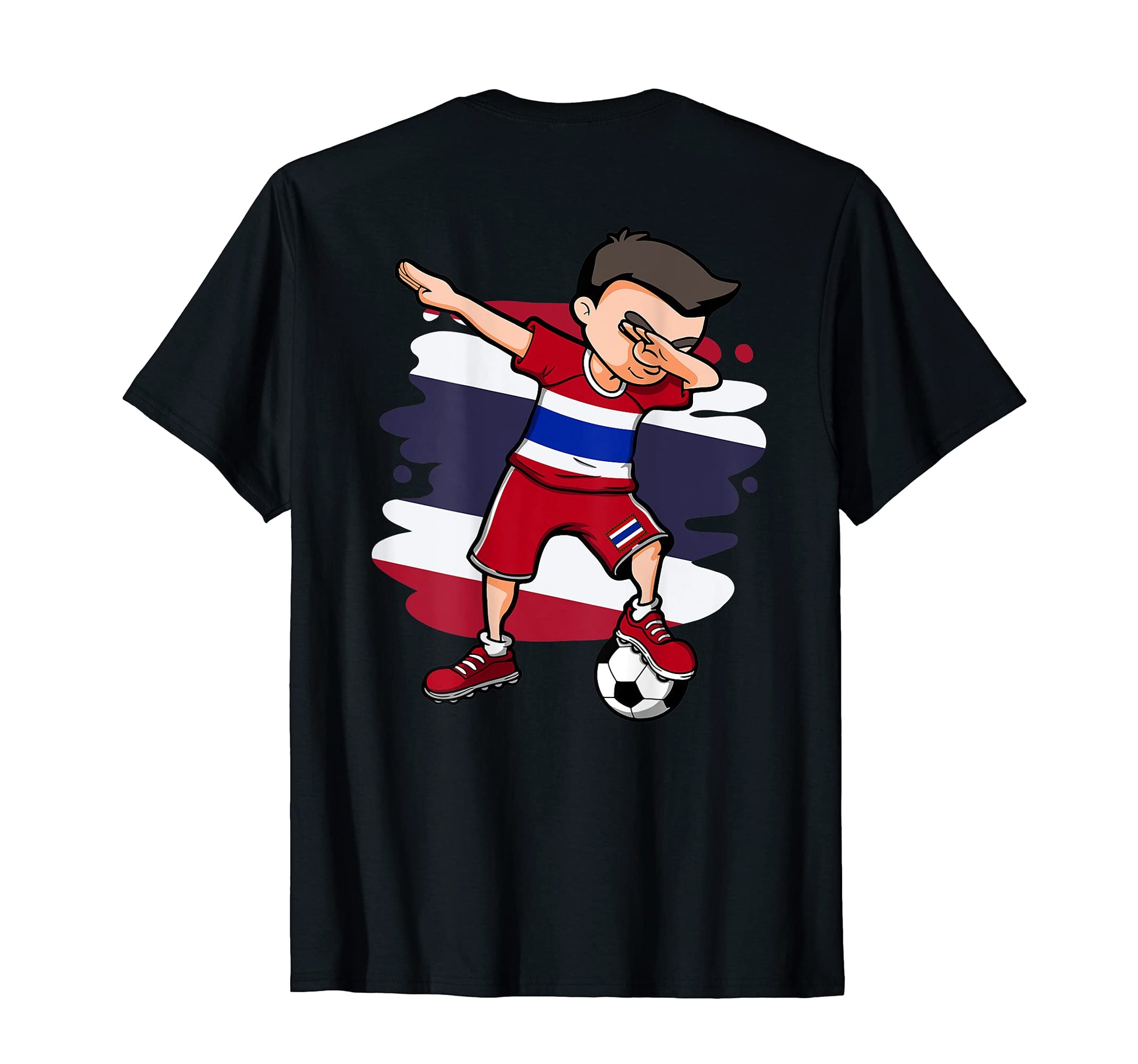 Dabbing Soccer Thailand Jersey Thai T-Shirt - Streetwear Style for Adults - T-Shirt, Sweatshirt, Hoodie
