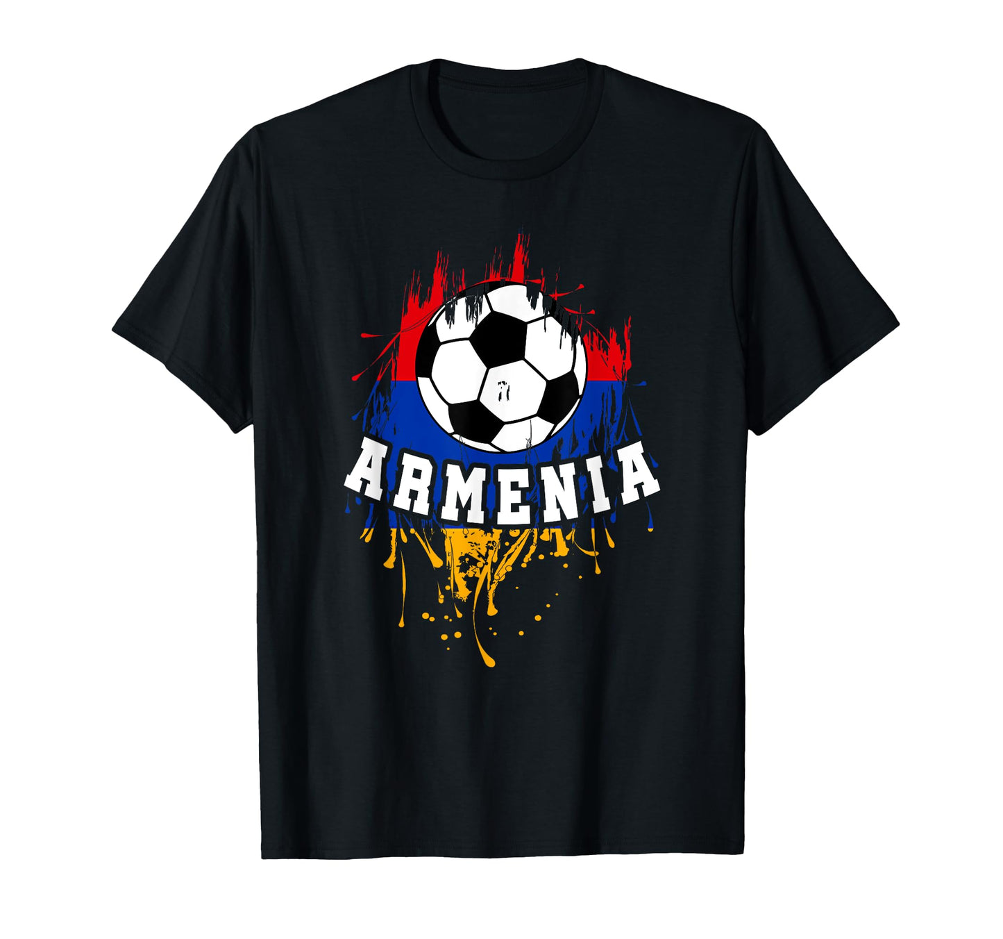 Armenia Soccer Armenian Football Armenia T-Shirt - Custom Art Print Unisex - T-Shirt, Sweatshirt, Hoodie