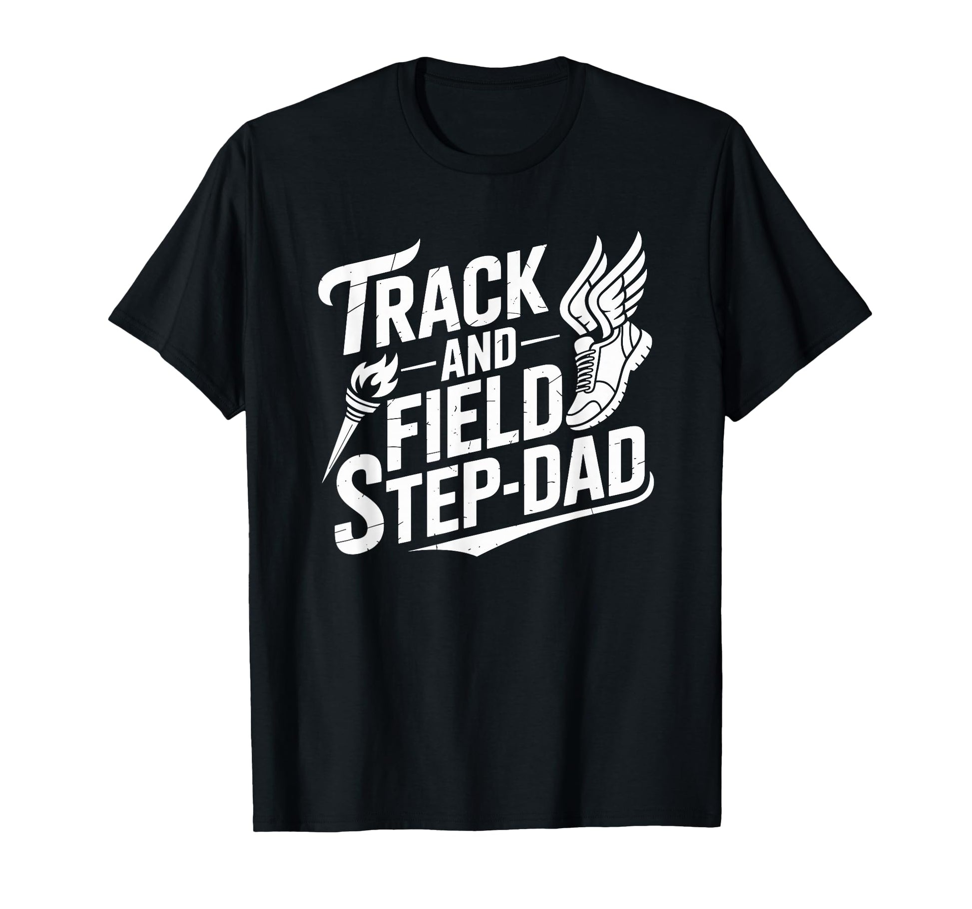 Running Daddy And Runner Athlete Track T-Shirt - Graphic Print for Adults - T-Shirt, Sweatshirt, Hoodie