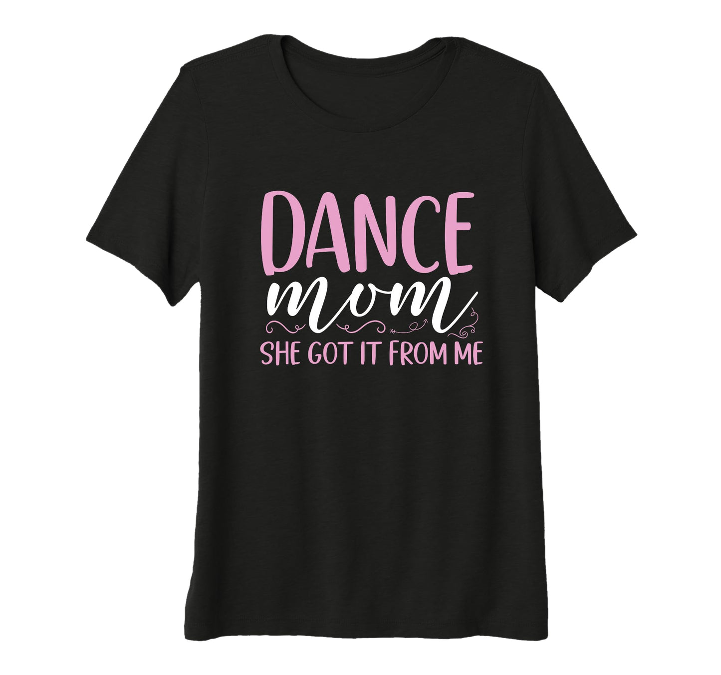 Womens Dancer Mothers Day Dance Mom She T-Shirt - Minimalist Print Unisex - T-Shirt, Sweatshirt, Hoodie