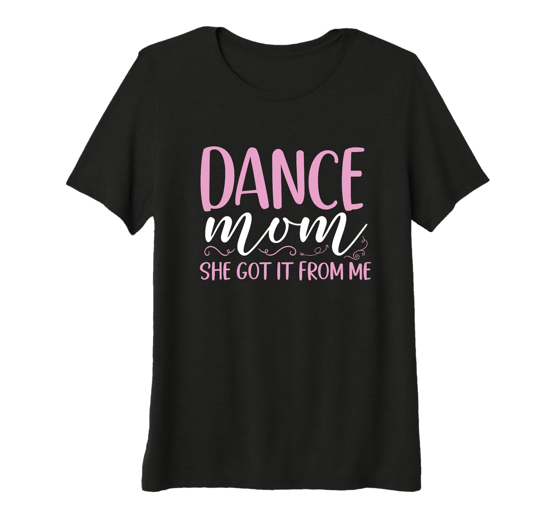 Womens Dancer Mothers Day Dance Mom She T-Shirt - Minimalist Print Unisex - T-Shirt, Sweatshirt, Hoodie