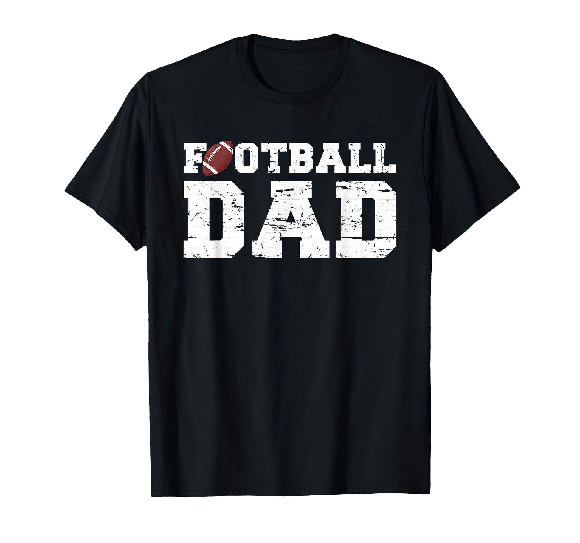 Football Papa Proud Football Dad T-Shirt - Custom Art Print for Adults - T-Shirt, Sweatshirt, Hoodie