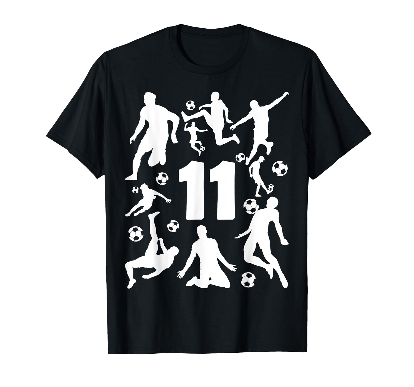 Number 11 Years Soccer 11Th Birthday T-Shirt - Streetwear Style Men Women - T-Shirt, Sweatshirt, Hoodie