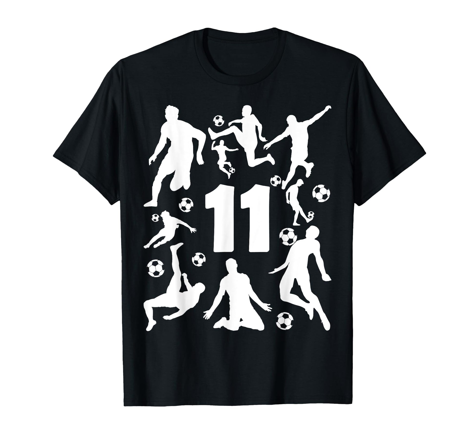 Number 11 Years Soccer 11Th Birthday T-Shirt - Streetwear Style Men Women - T-Shirt, Sweatshirt, Hoodie