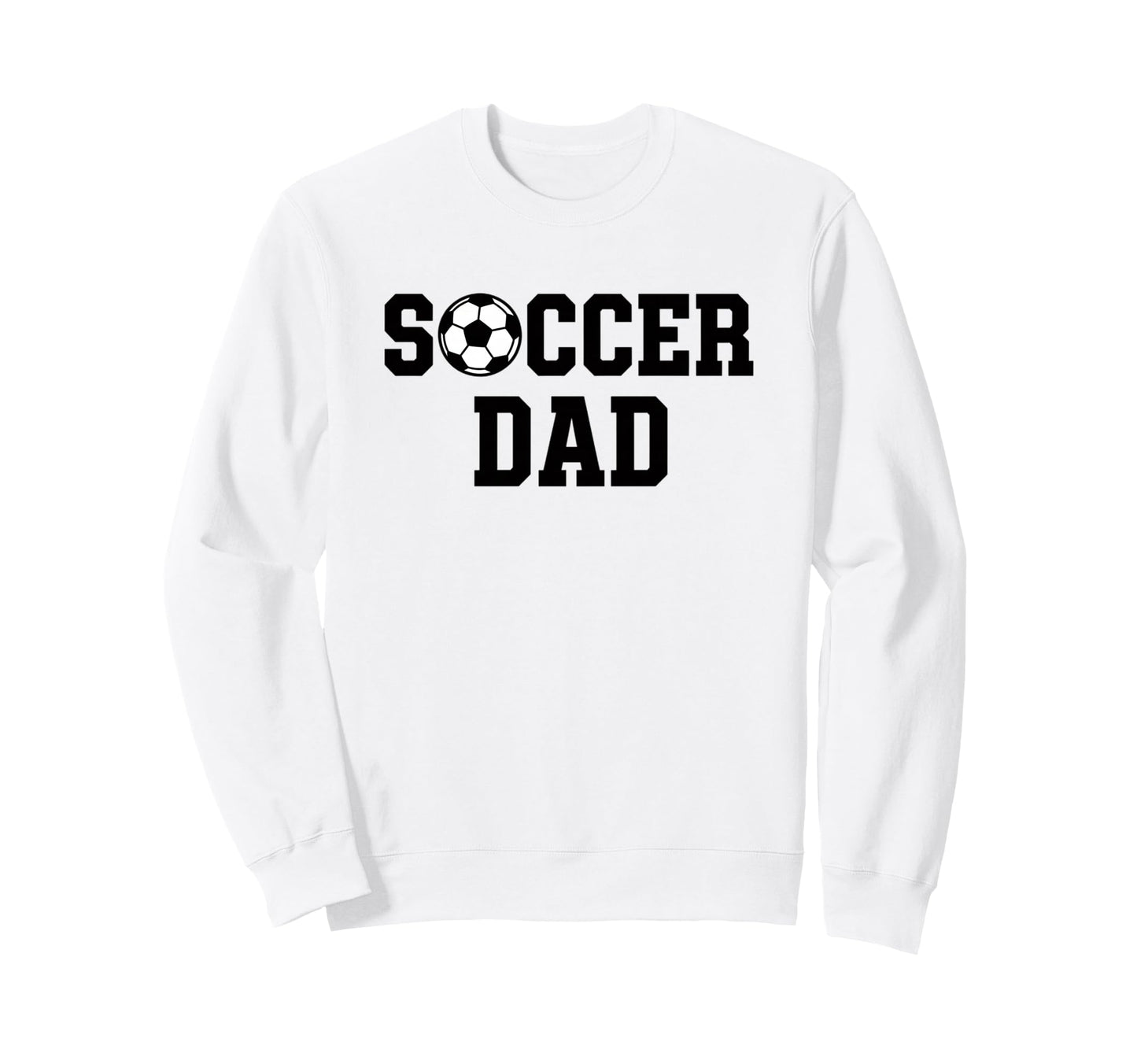 Soccer Dad Ball Logo Dad Fan Fan Sweatshirt - Trendy Graphic Men Women - T-Shirt, Sweatshirt, Hoodie