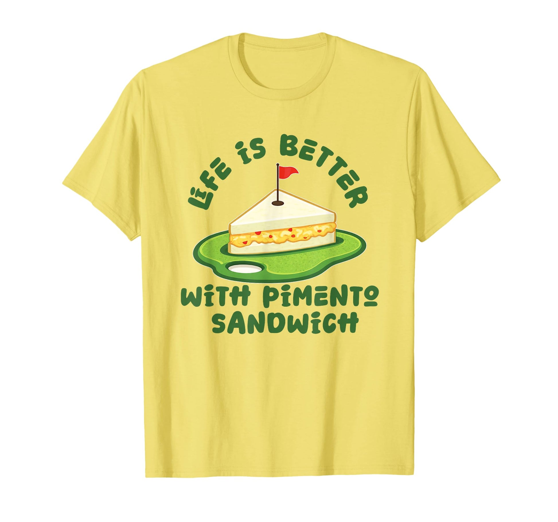 Pimento Cheese Sandwich Golf Dad Life T-Shirt - Novelty Apparel Men Women - T-Shirt, Sweatshirt, Hoodie