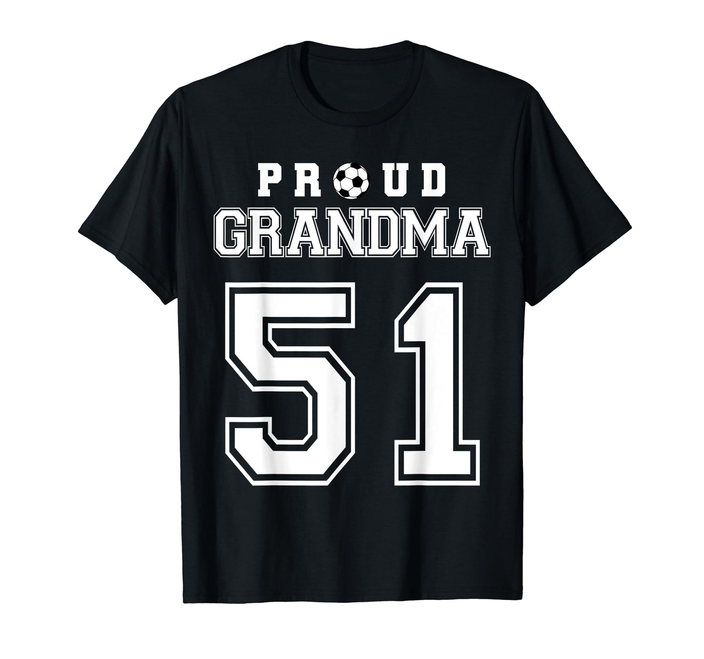 Number 51 Custom Proud Soccer Futbol T-Shirt - Fun Novelty Design Unisex - T-Shirt, Sweatshirt, Hoodie