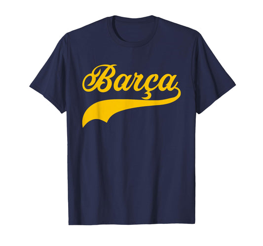 Barcelona Spain Barca Sports T-Shirt - Custom Art Print Men Women - T-Shirt, Sweatshirt, Hoodie