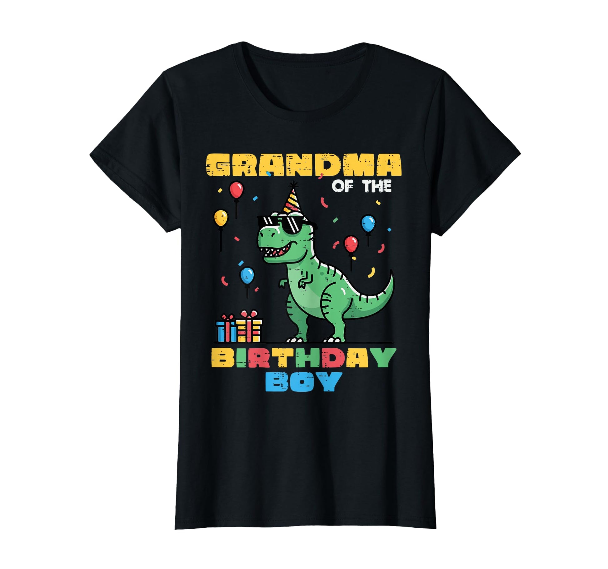 Grandma Birthday Trex Dino Party T-Shirt - Streetwear Style Men Women - T-Shirt, Sweatshirt, Hoodie