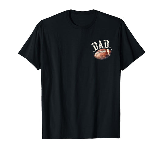 American Football Dad Fathers Day T-Shirt - Trendy Graphic Men Women - T-Shirt, Sweatshirt, Hoodie
