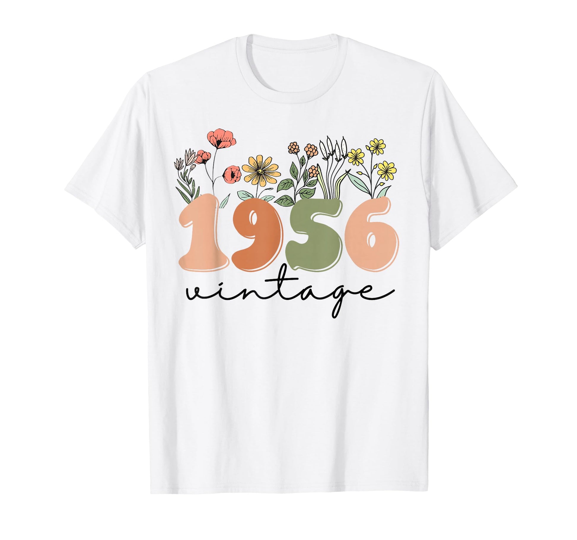 70 Years Old 1956 70Th Birthday T-Shirt - Graphic Print Men Women - T-Shirt, Sweatshirt, Hoodie