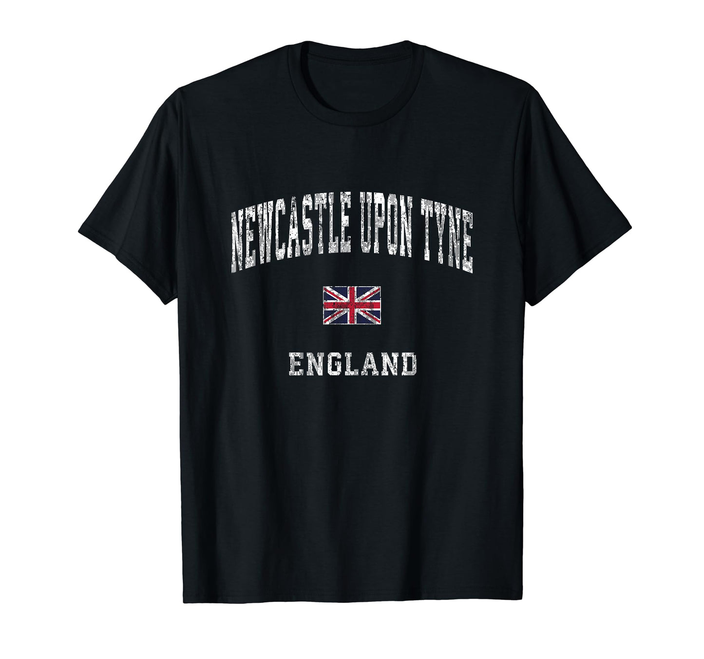 Newcastle Upon Tyne England Athletic Sports T-Shirt - Unique Graphic Unisex - T-Shirt, Sweatshirt, Hoodie