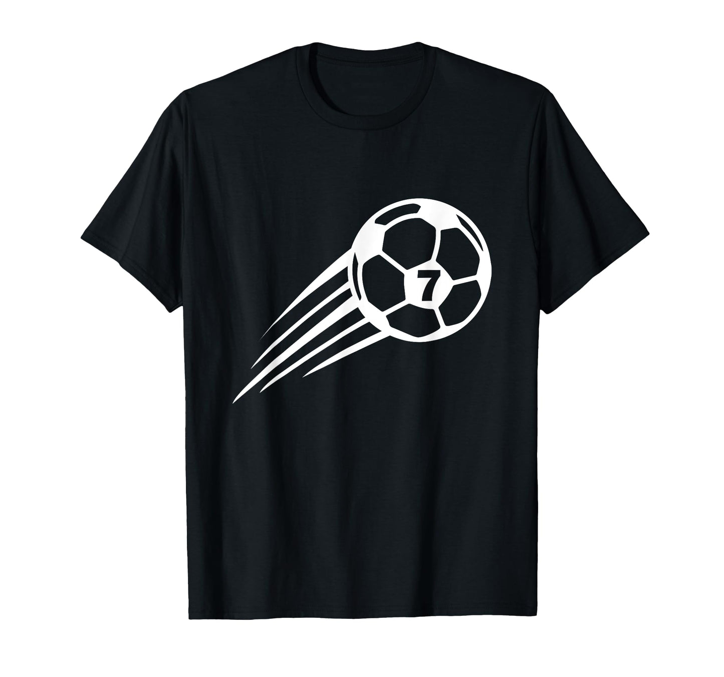 Soccer Shirts Soccer Number 7 T-Shirt - Unique Graphic for Adults - T-Shirt, Sweatshirt, Hoodie
