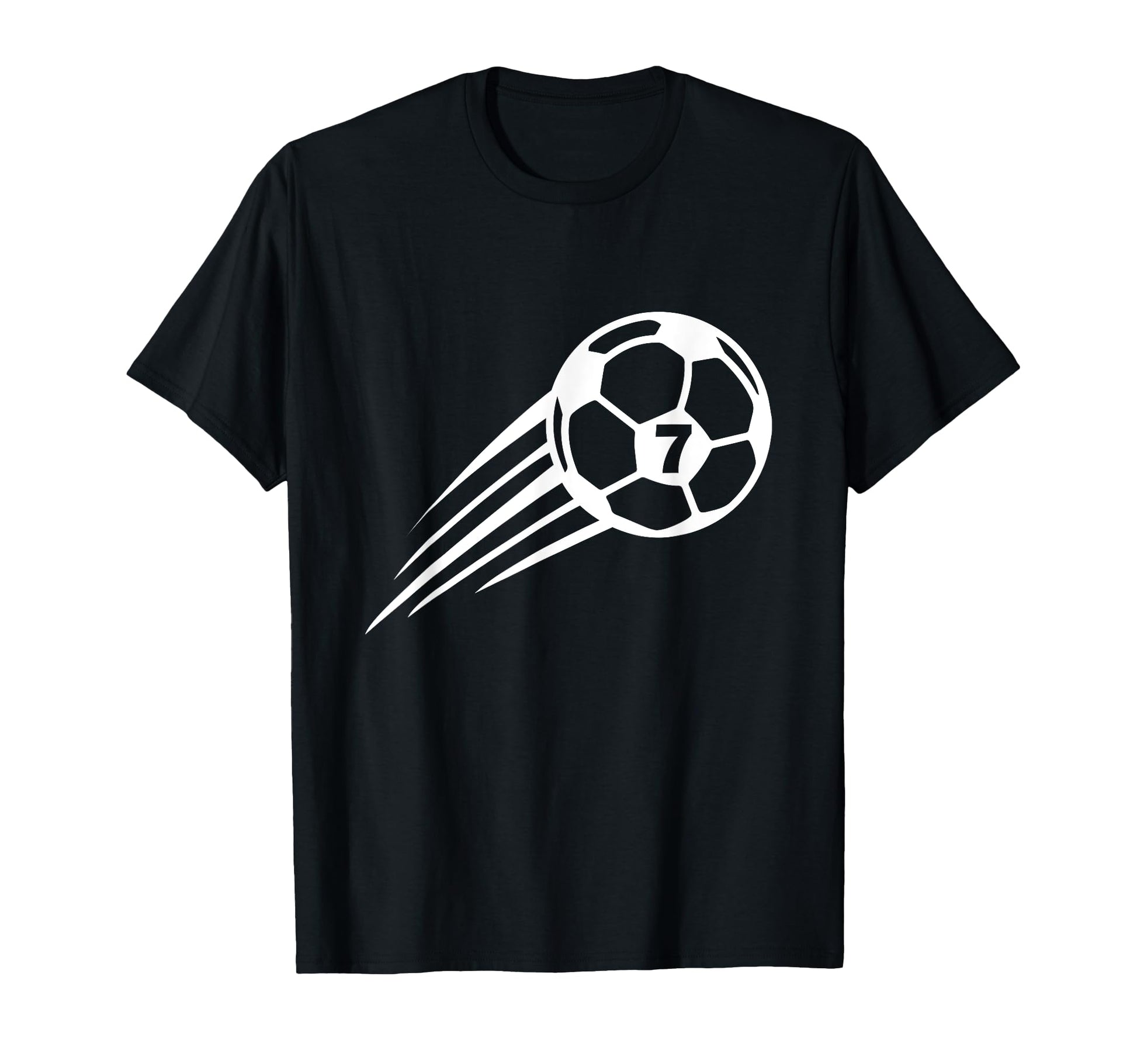Soccer Shirts Soccer Number 7 T-Shirt - Unique Graphic for Adults - T-Shirt, Sweatshirt, Hoodie