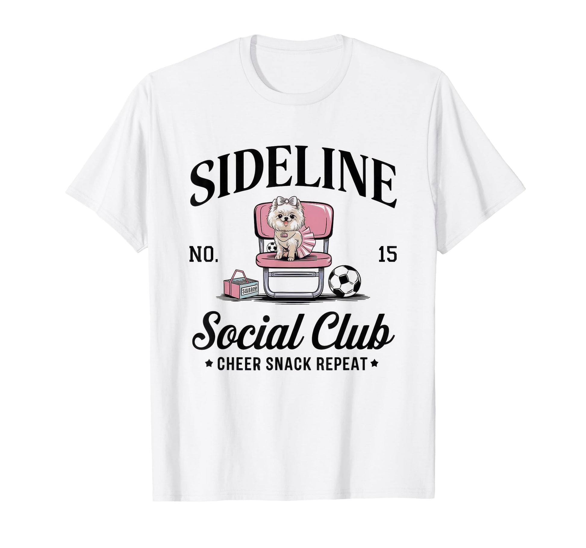 Sideline Social Club Soccer Mom Game Day T-Shirt - Minimalist Print Unisex - T-Shirt, Sweatshirt, Hoodie
