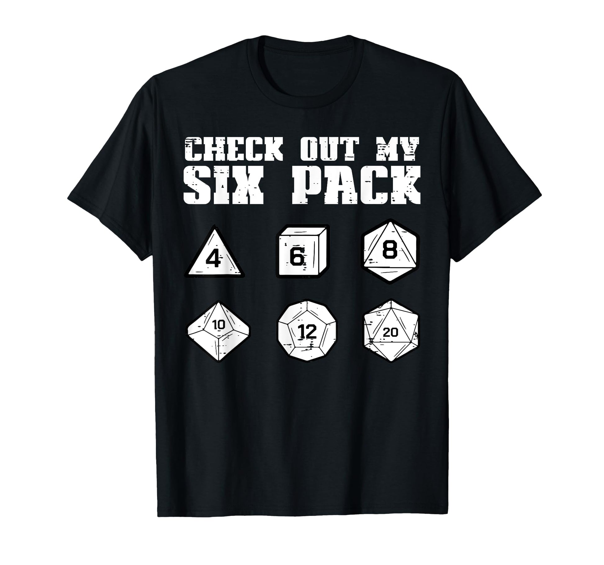 Rpg Check Out My 6 Pack Funny Gamer T-Shirt - Novelty Apparel for Adults - T-Shirt, Sweatshirt, Hoodie