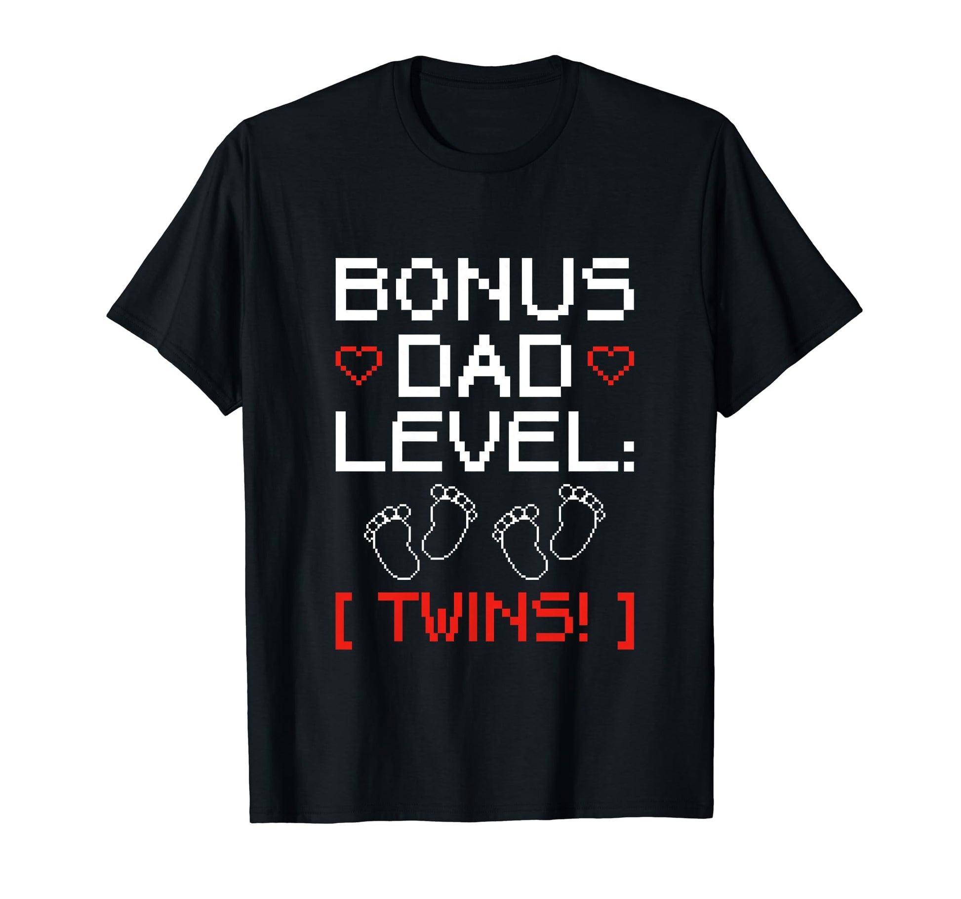 Gaming Twin Dad Bonus Level Gamer Dad T-Shirt - Graphic Print Men Women - T-Shirt, Sweatshirt, Hoodie