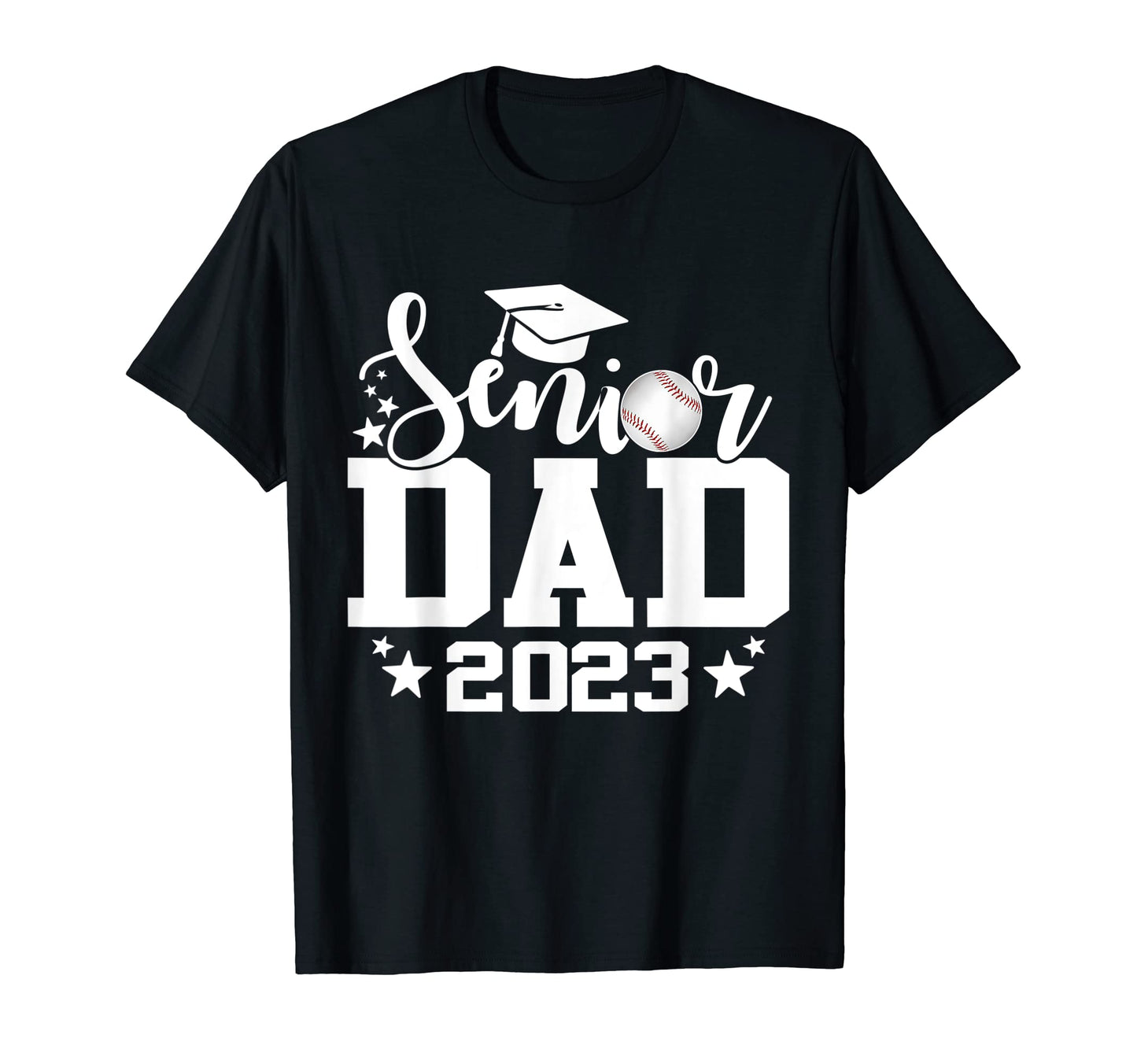 Proud Dad 2023 Senior Graduate T-Shirt - Aesthetic Graphic for Adults - T-Shirt, Sweatshirt, Hoodie
