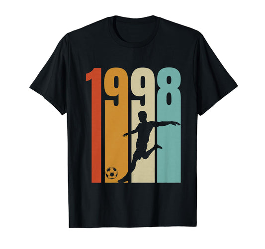 1998 Soccer Player T-Shirt - Novelty Apparel for Adults - T-Shirt, Sweatshirt, Hoodie