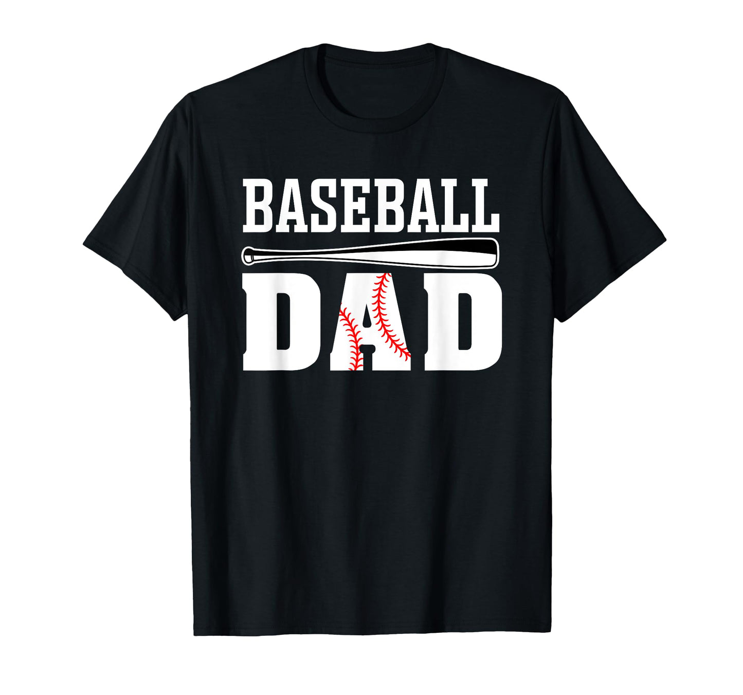 Baseball Dad Dad Baseball T-Shirt - Unique Graphic Men Women - T-Shirt, Sweatshirt, Hoodie