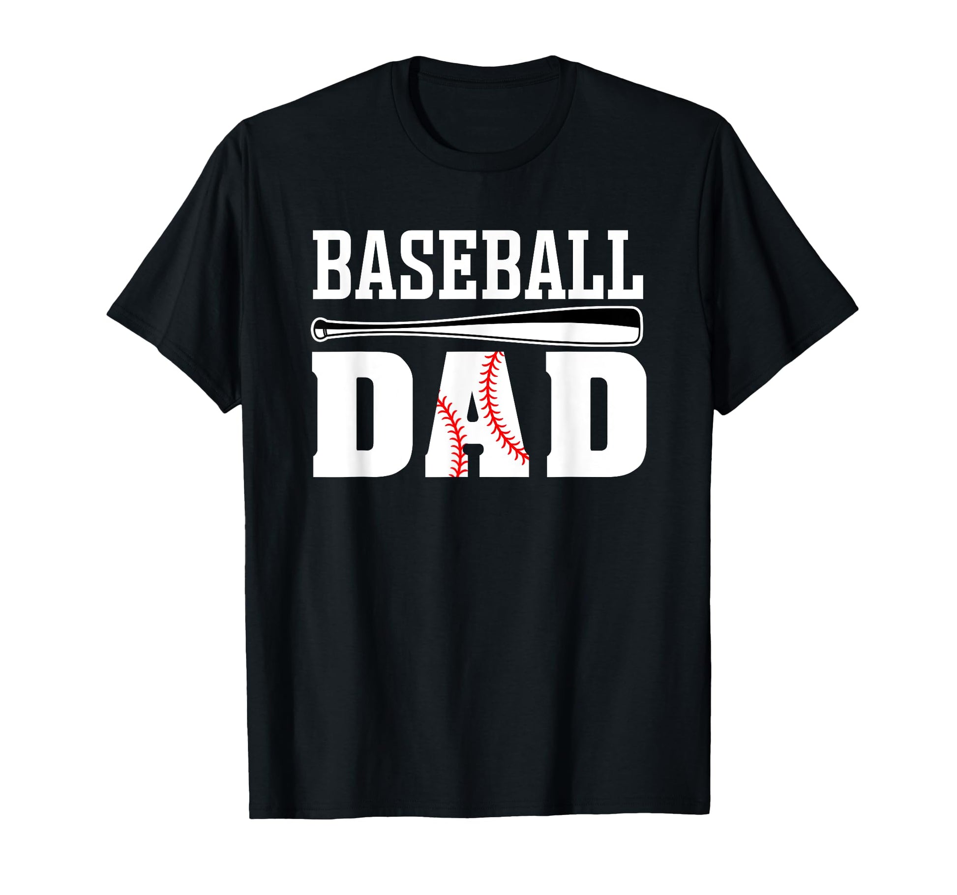Baseball Dad Dad Baseball T-Shirt - Unique Graphic Men Women - T-Shirt, Sweatshirt, Hoodie