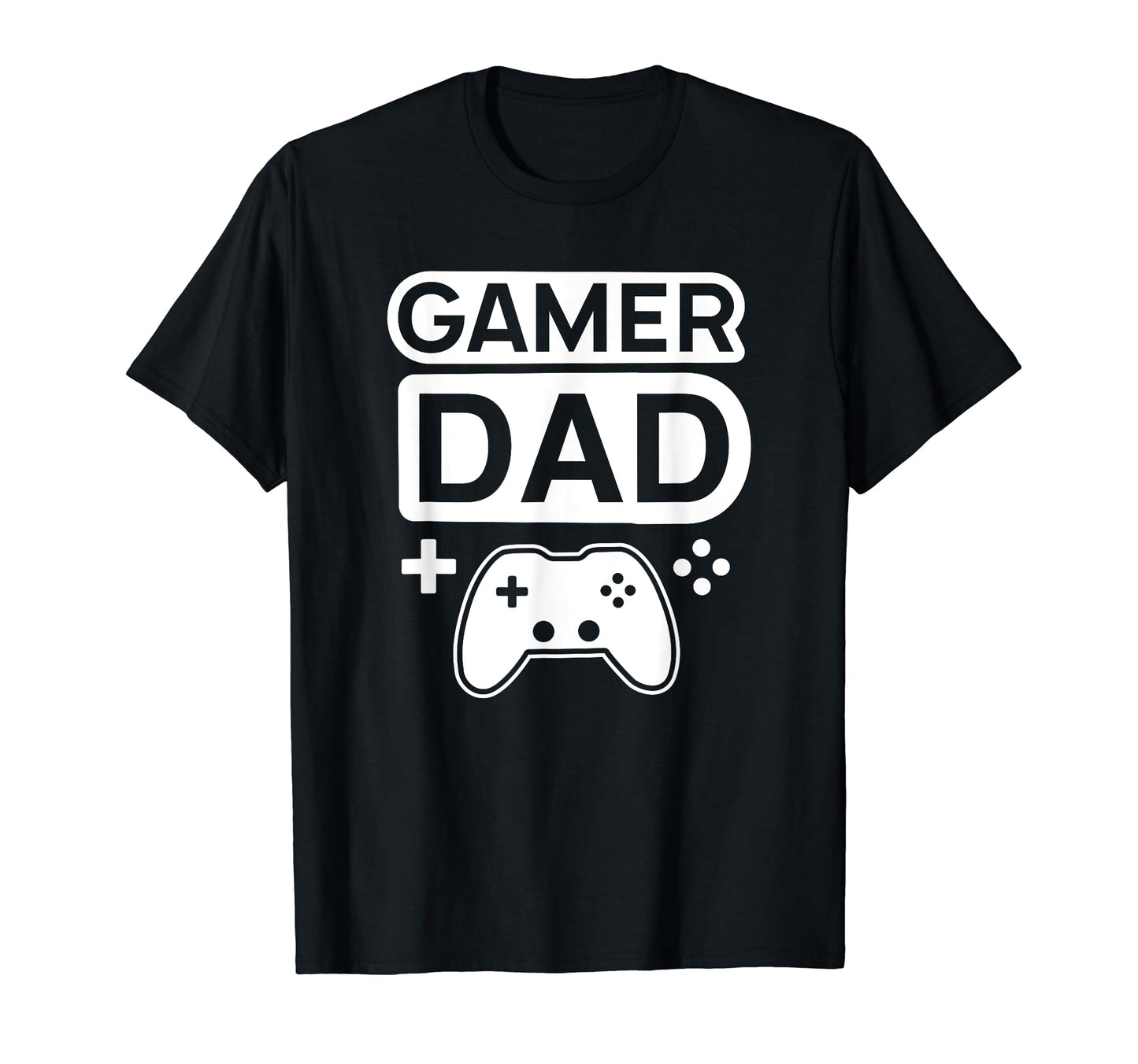 Gamer Dad Love Video Games Father T-Shirt - Minimalist Print for Adults - T-Shirt, Sweatshirt, Hoodie